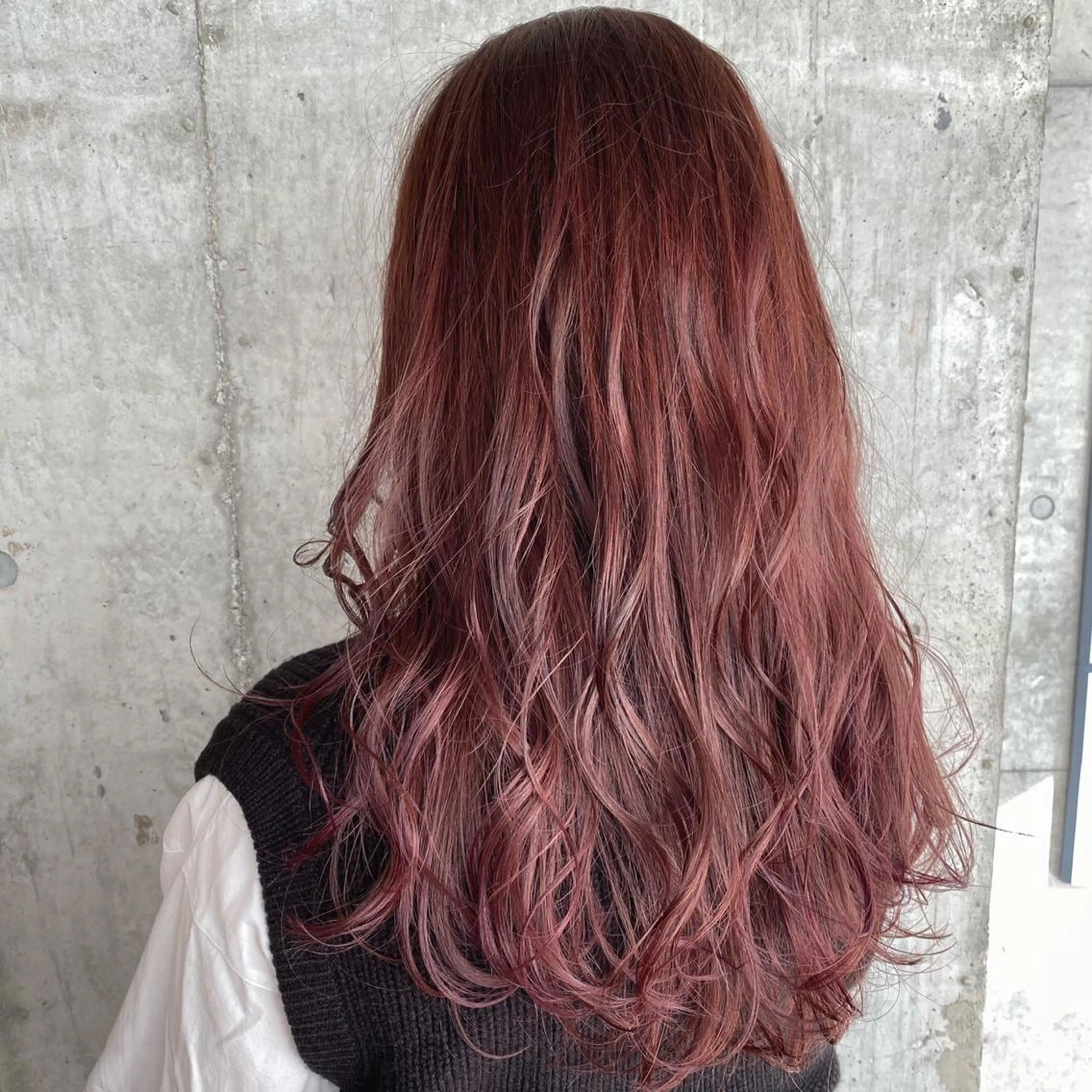 セミロング カラー ヘアカラー トリートメント ヘアセット 💘透明感カラー💘 沖本 将宏のヘアスタイル