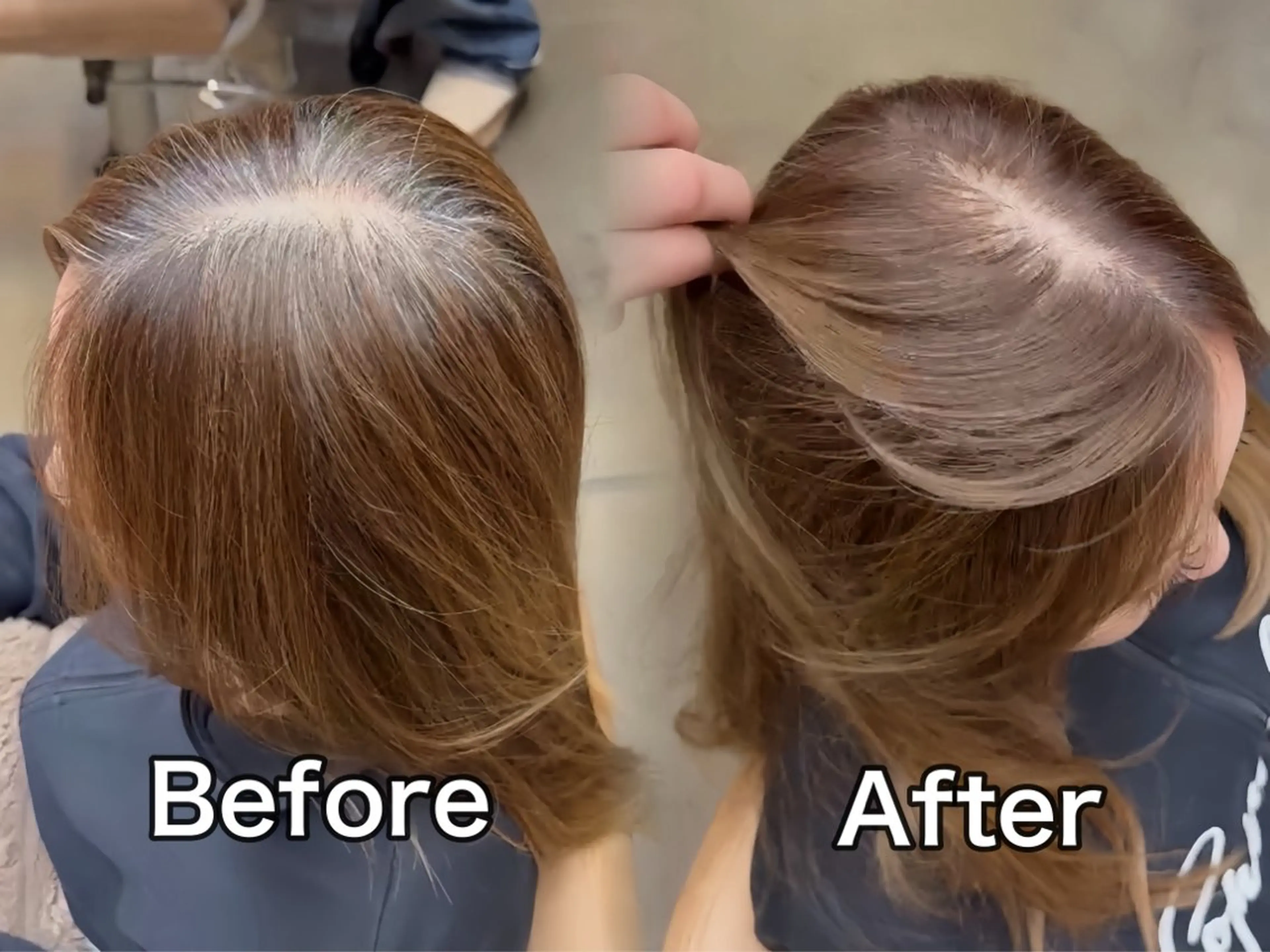 ロング カラー カット ヘアカラー トリートメント 白髪ぼかし特化/ 髪質改善/ハクのヘアスタイル