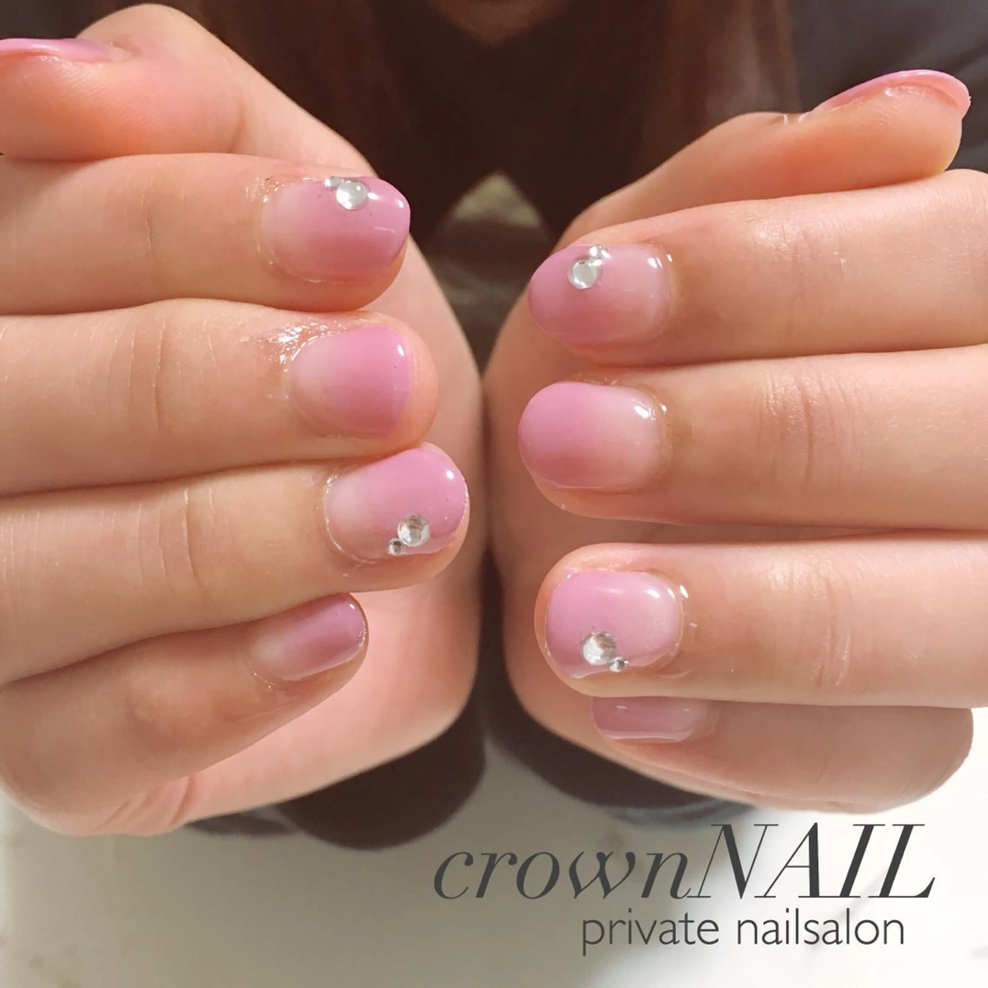 キッズ ネイル ピンク ensowa✱laf NAILのネイルデザイン