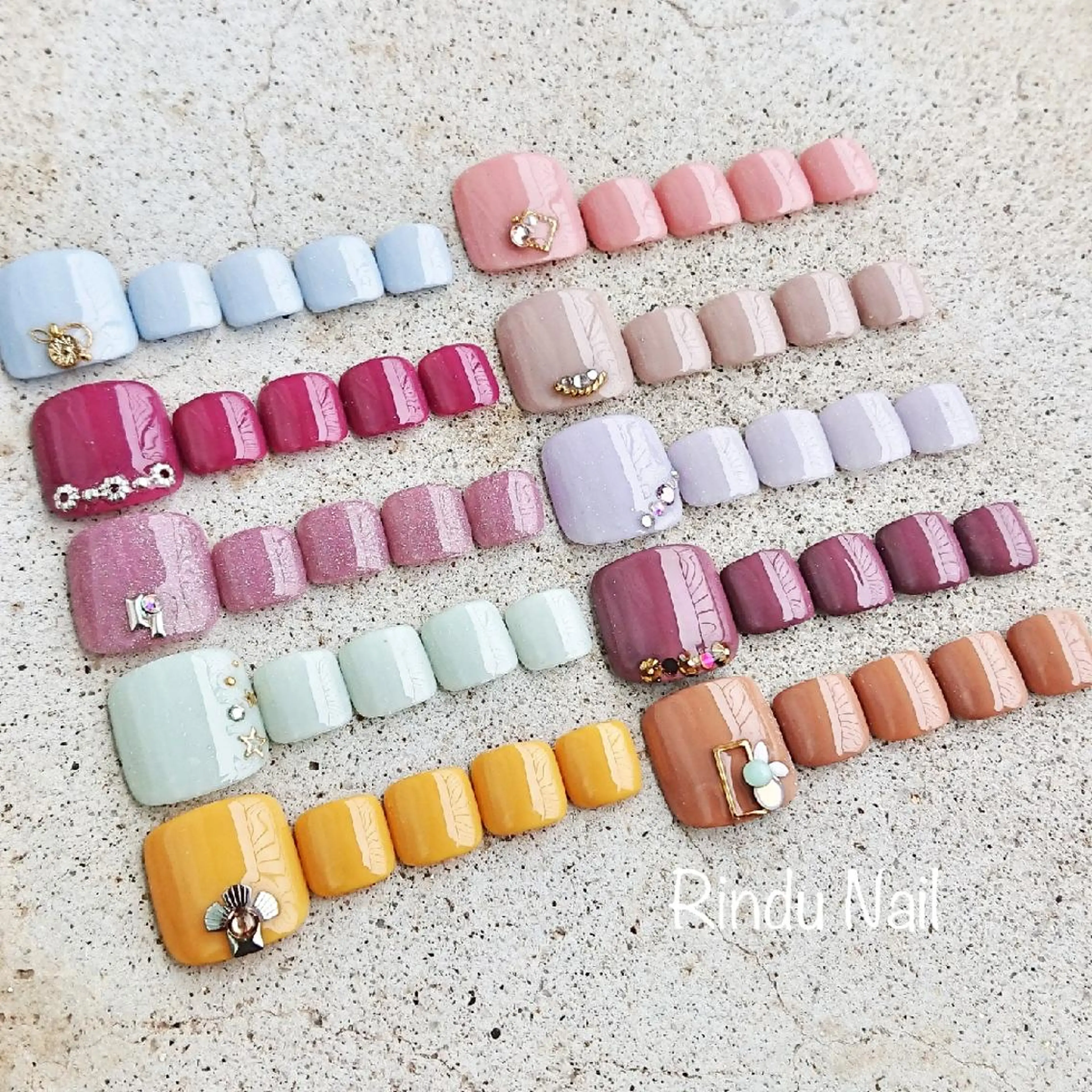 全員★Foot定額シンプルデザイン ※オフありは+550円の写真