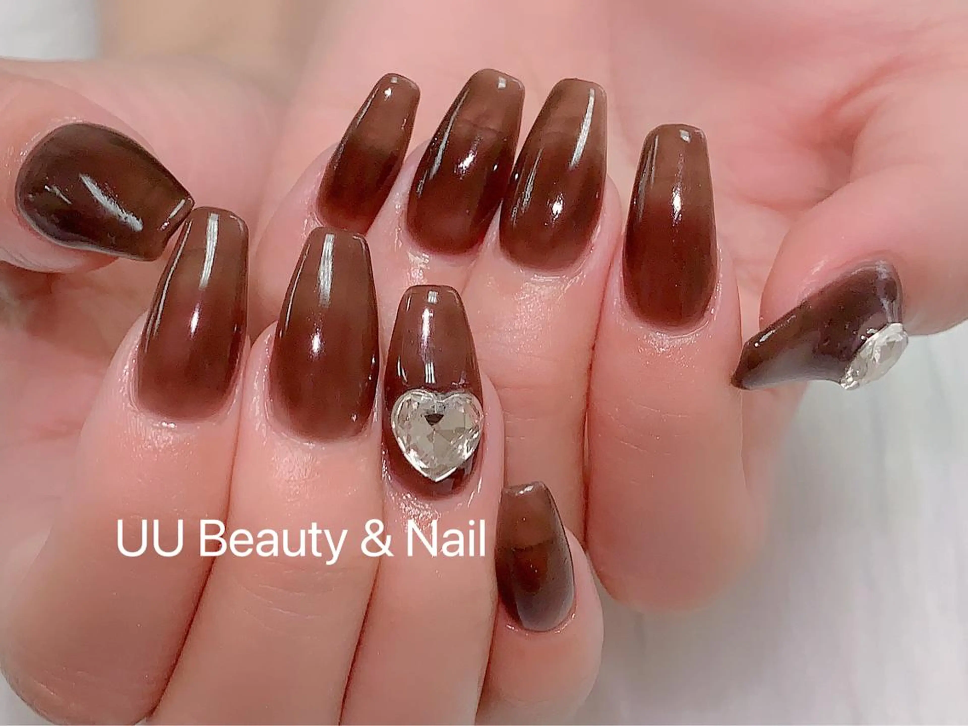ネイル ハート UU Beauty &Nailのネイルデザイン
