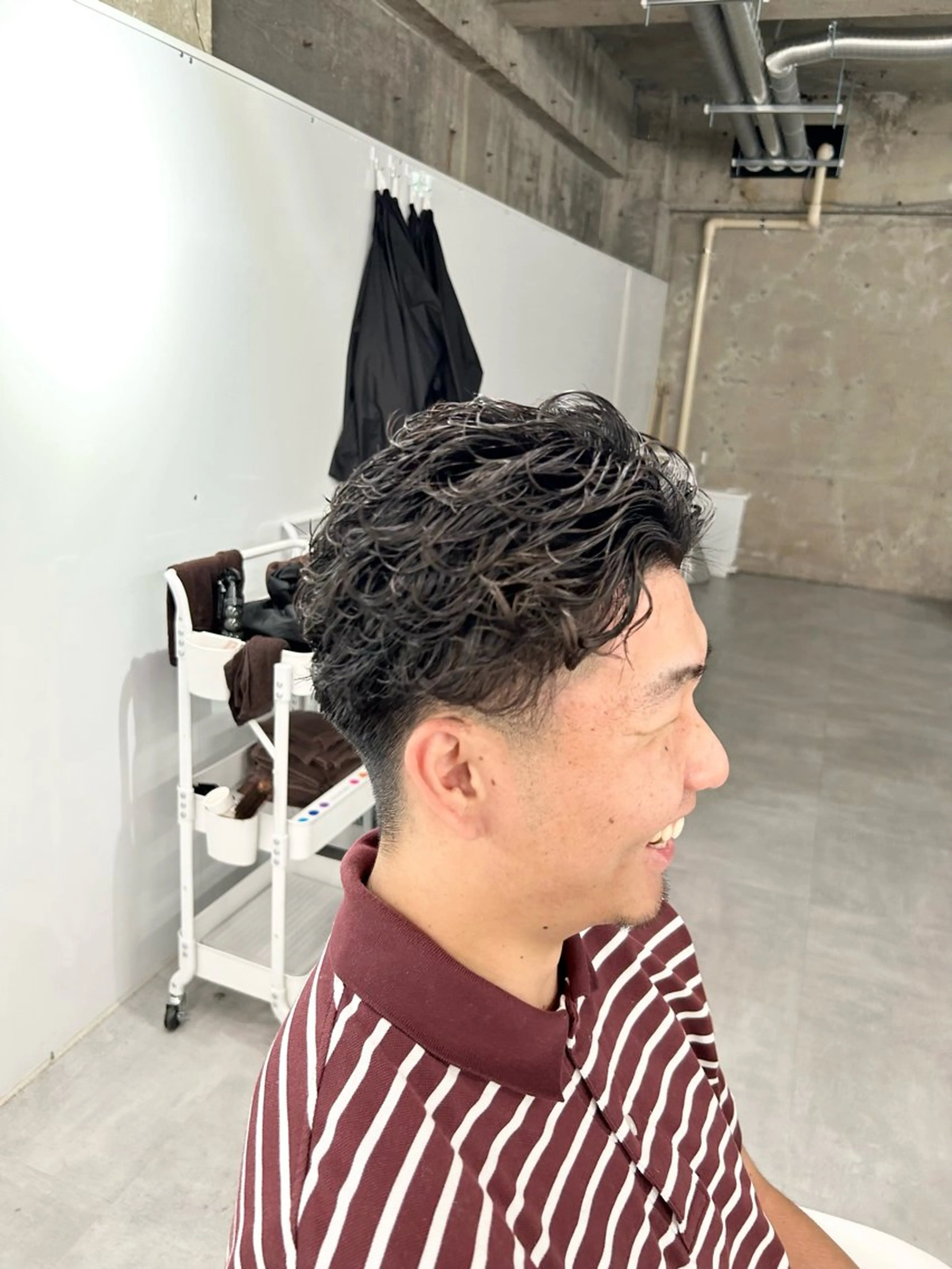 ミディアム ミディアムパーマ 【メンズ特化】 kanameのヘアスタイル