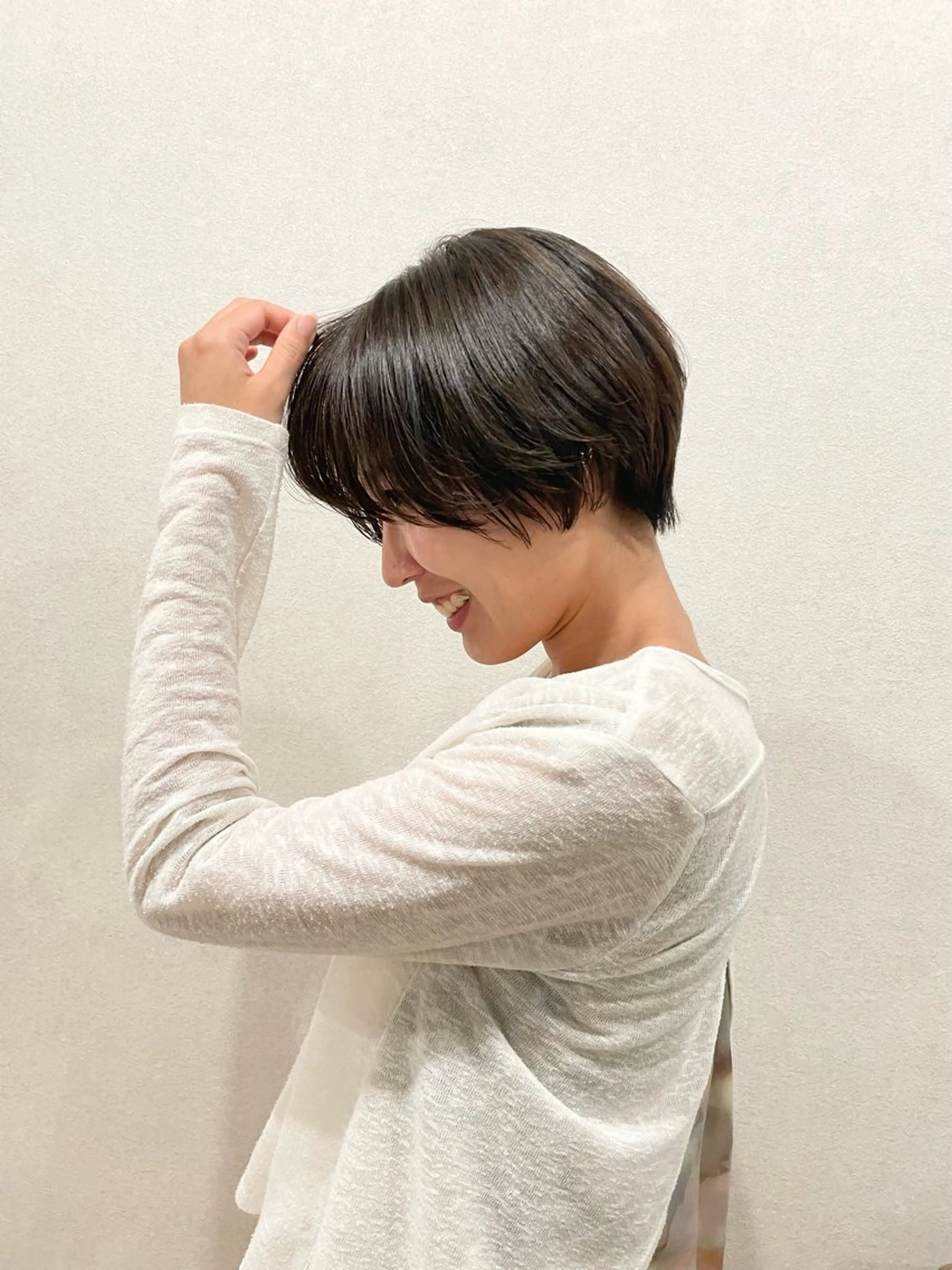 ショート ハンサムショート ショートヘア EIIR 玉造.のヘアスタイル