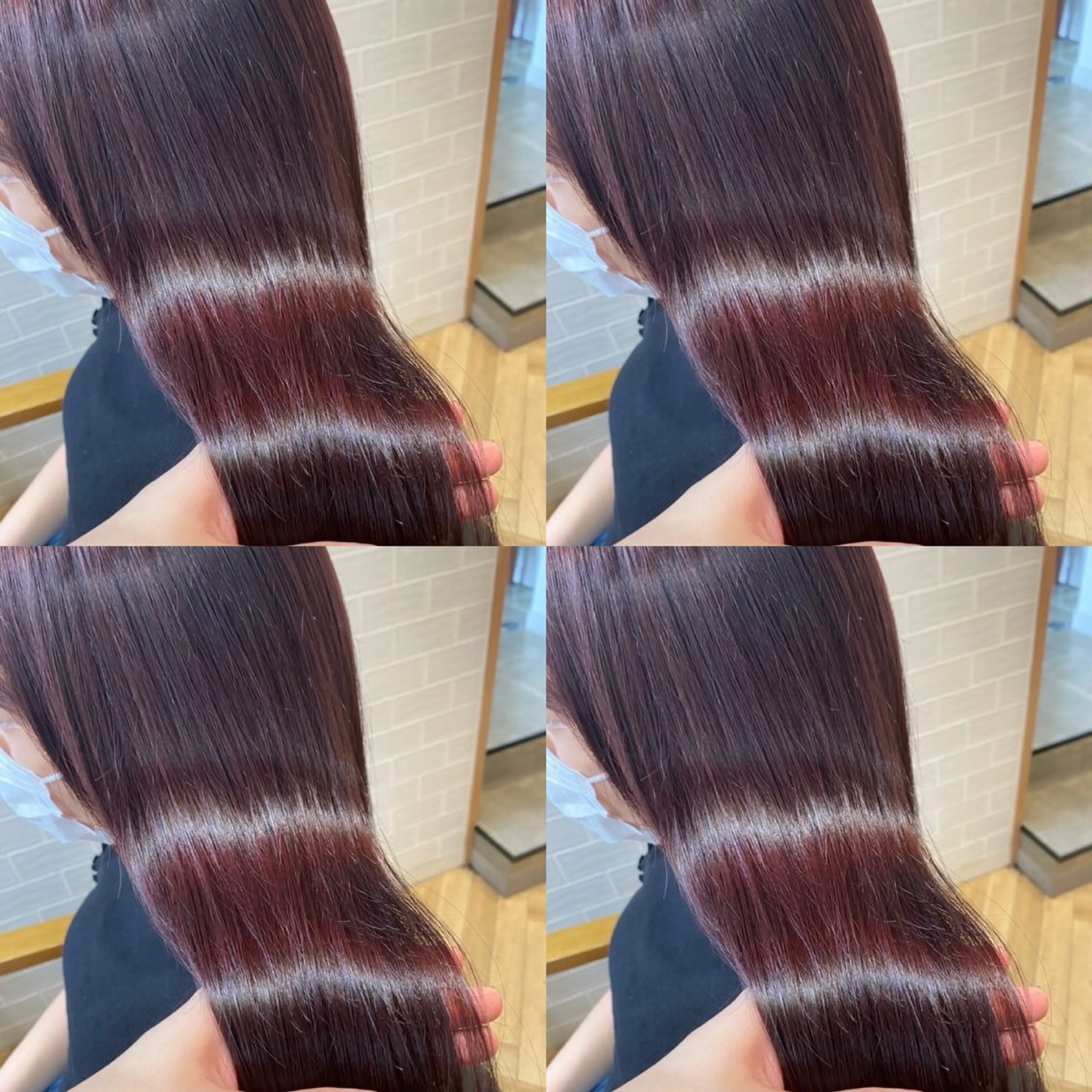 セミロング カラー カット ヘアカラー トリートメント 透明感×韓国ヘア 🇰🇷きららのヘアスタイル