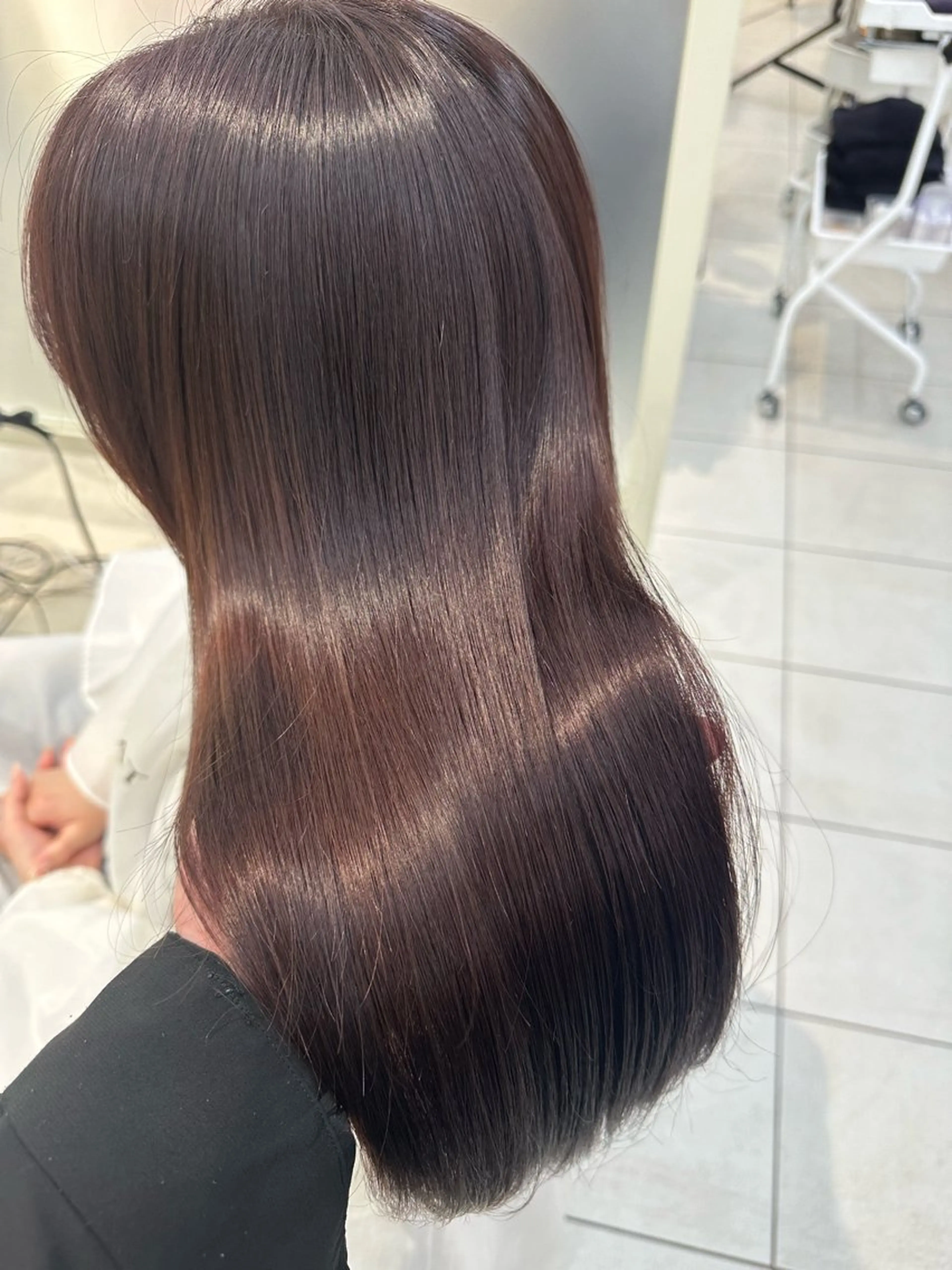 セミロング カラー カット ヘアカラー トリートメント 🇰🇷韓国風くびれ ヘア🇰🇷中村優大のヘアスタイル