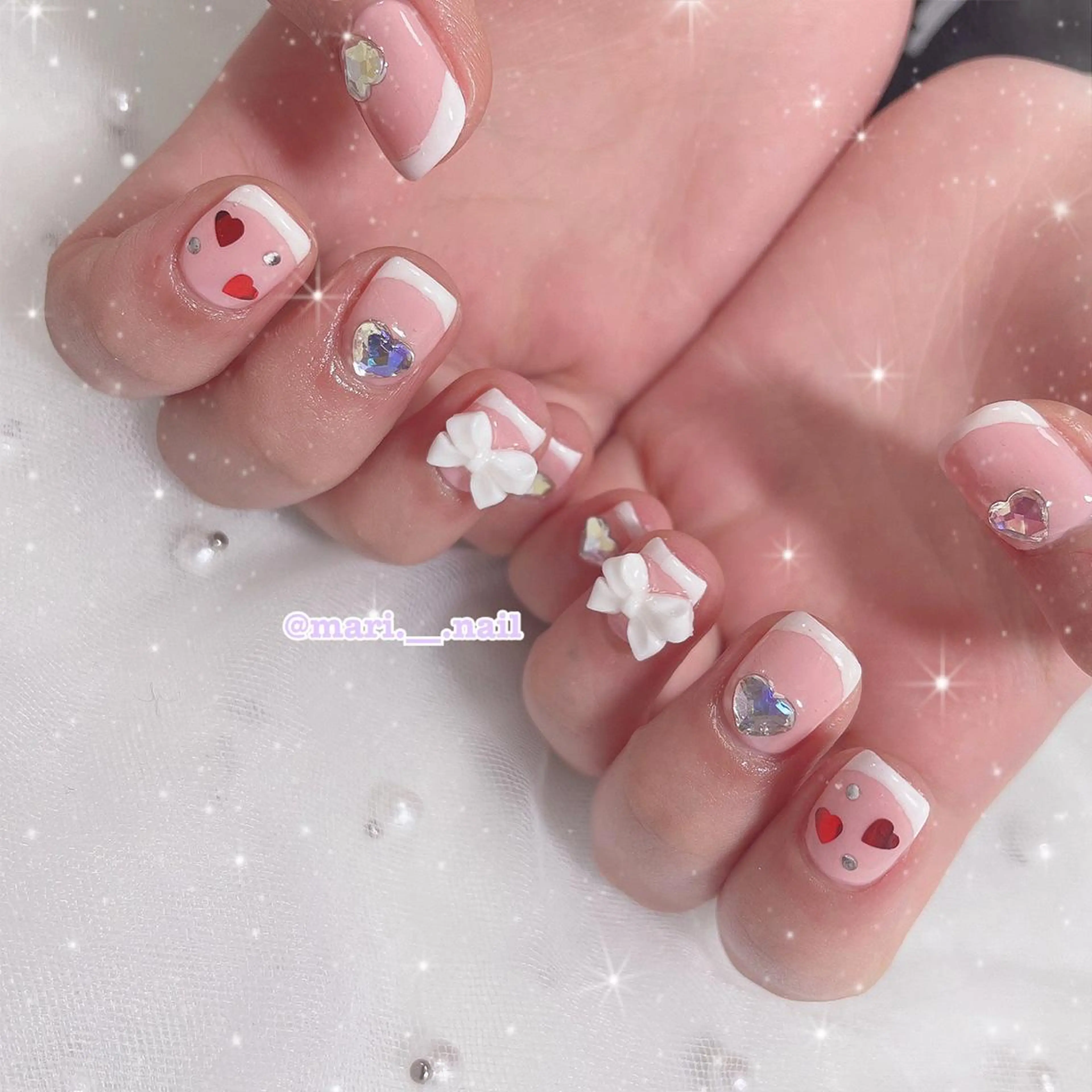 ネイル 🎀 Mayu 🎀痛ネイルのネイルデザイン