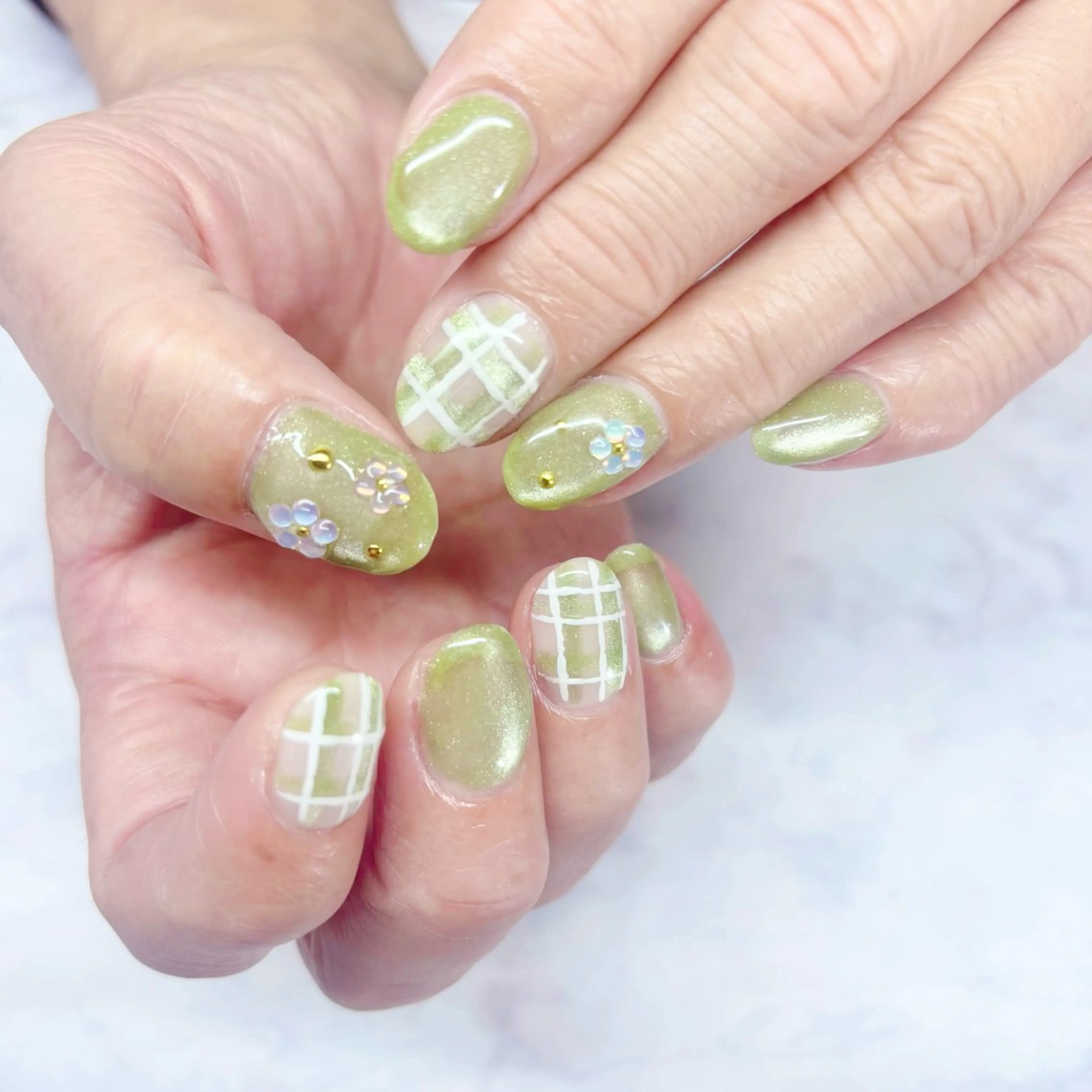 ネイル 持ち込み MYu Beauty Salon  MAIのネイルデザイン