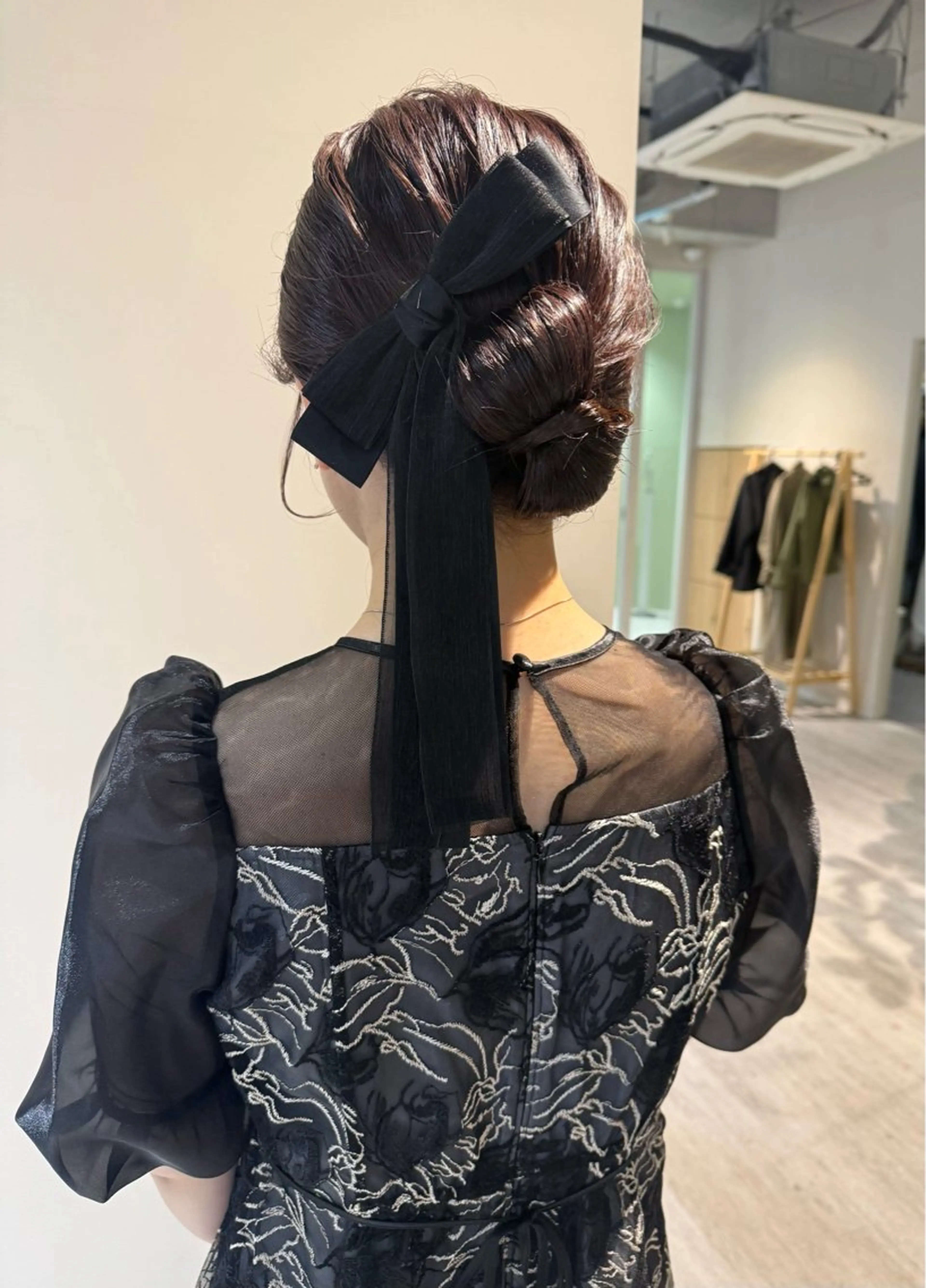 ミディアム ヘアセット Connect Rumiのヘアスタイル