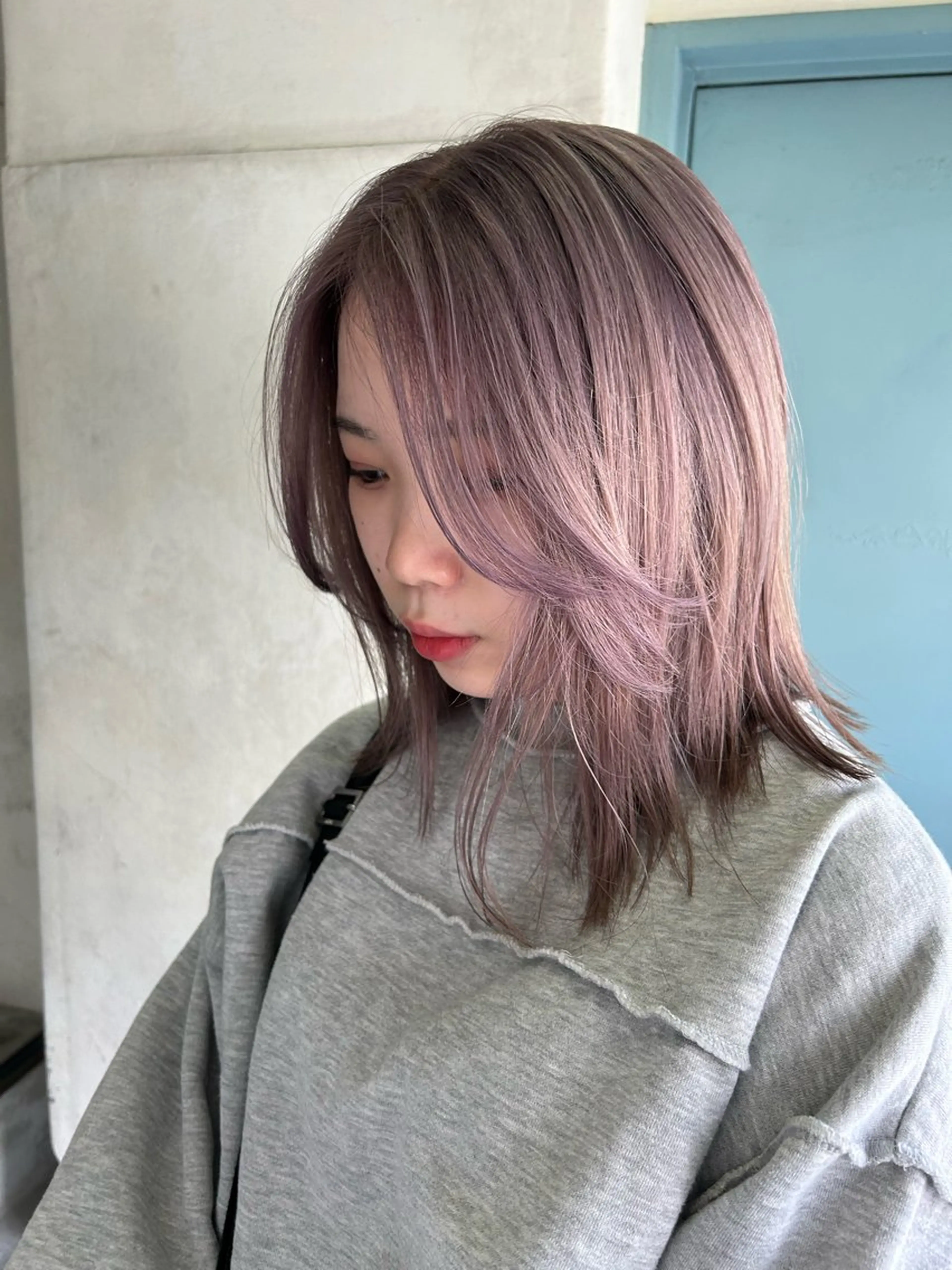 セミロング Terve. 水野 菜々香のヘアスタイル