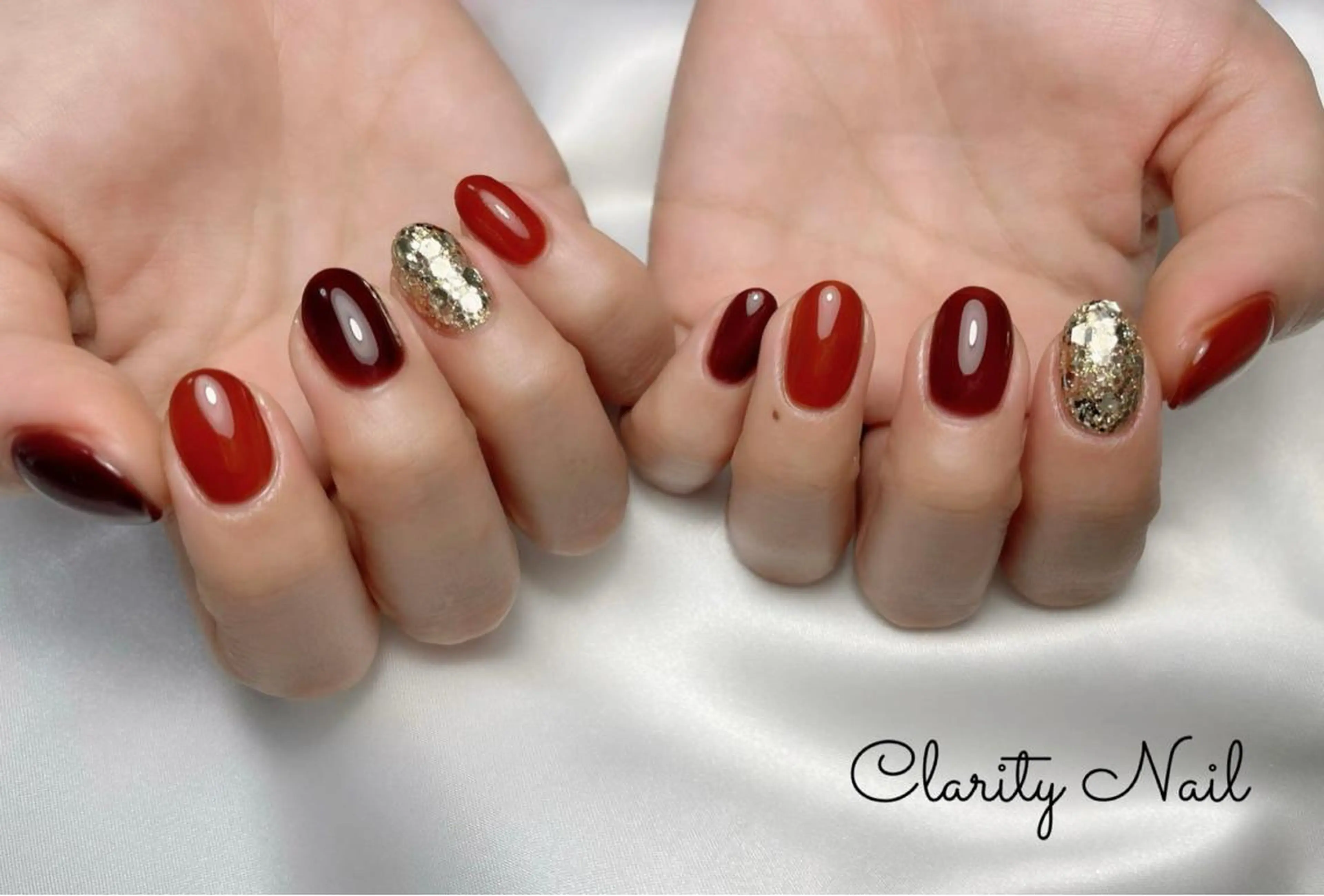 ネイル ワンカラーネイル ハンドネイル Clarity Nailのネイルデザイン