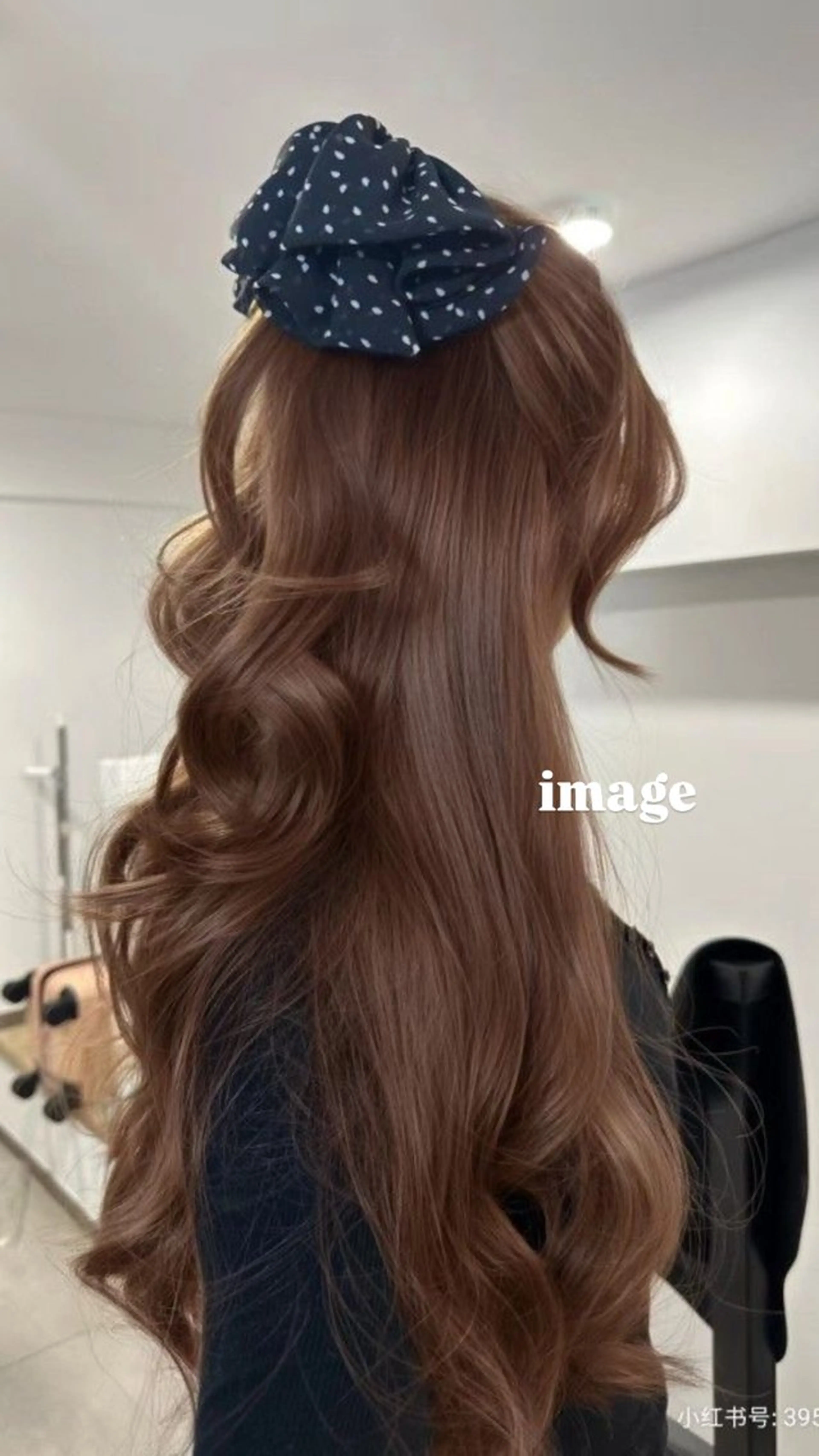 ロング ヘアカラー トリートメント LOE Yuuka/42🩵のヘアスタイル
