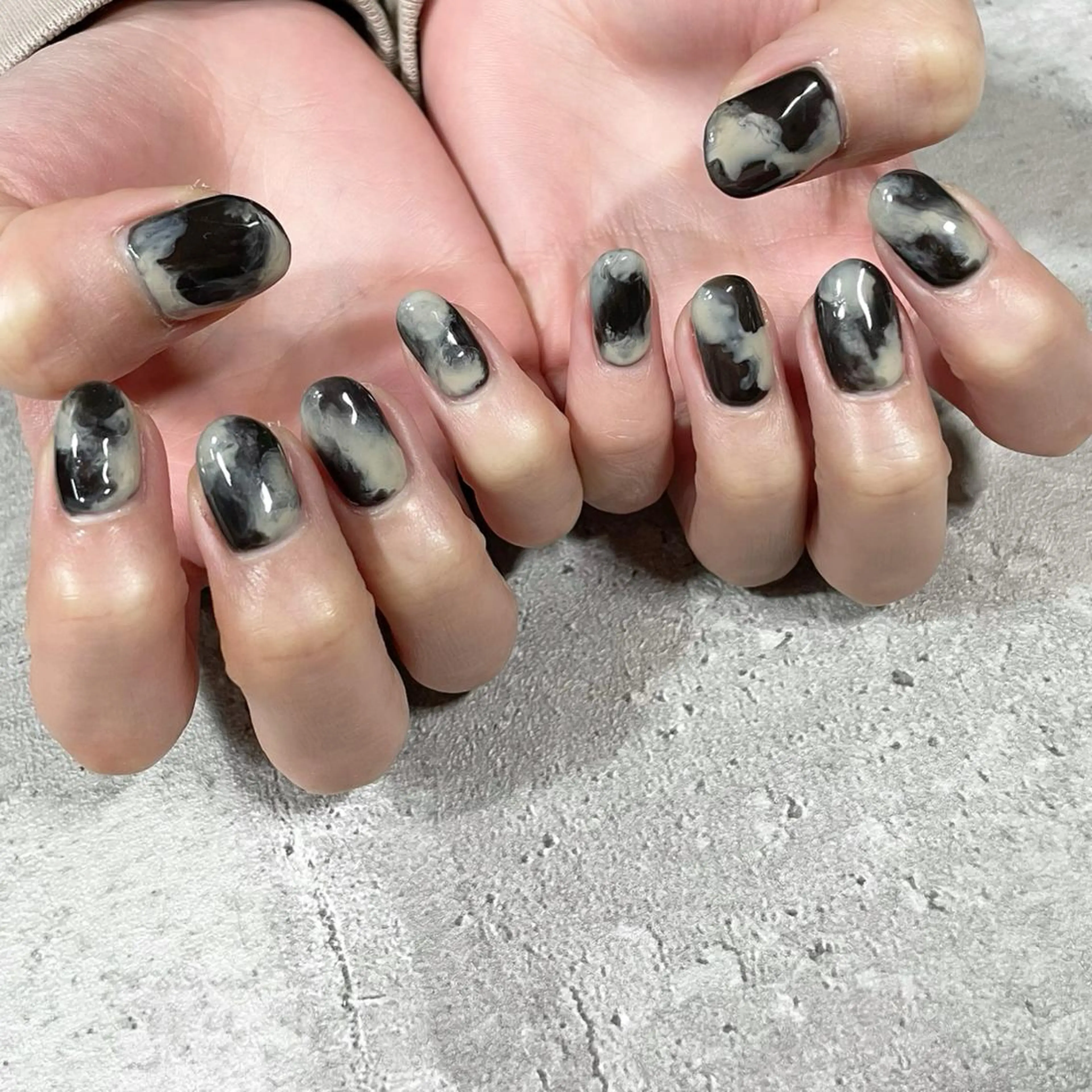 ネイル ジェルネイル 東 千夏のネイルデザイン