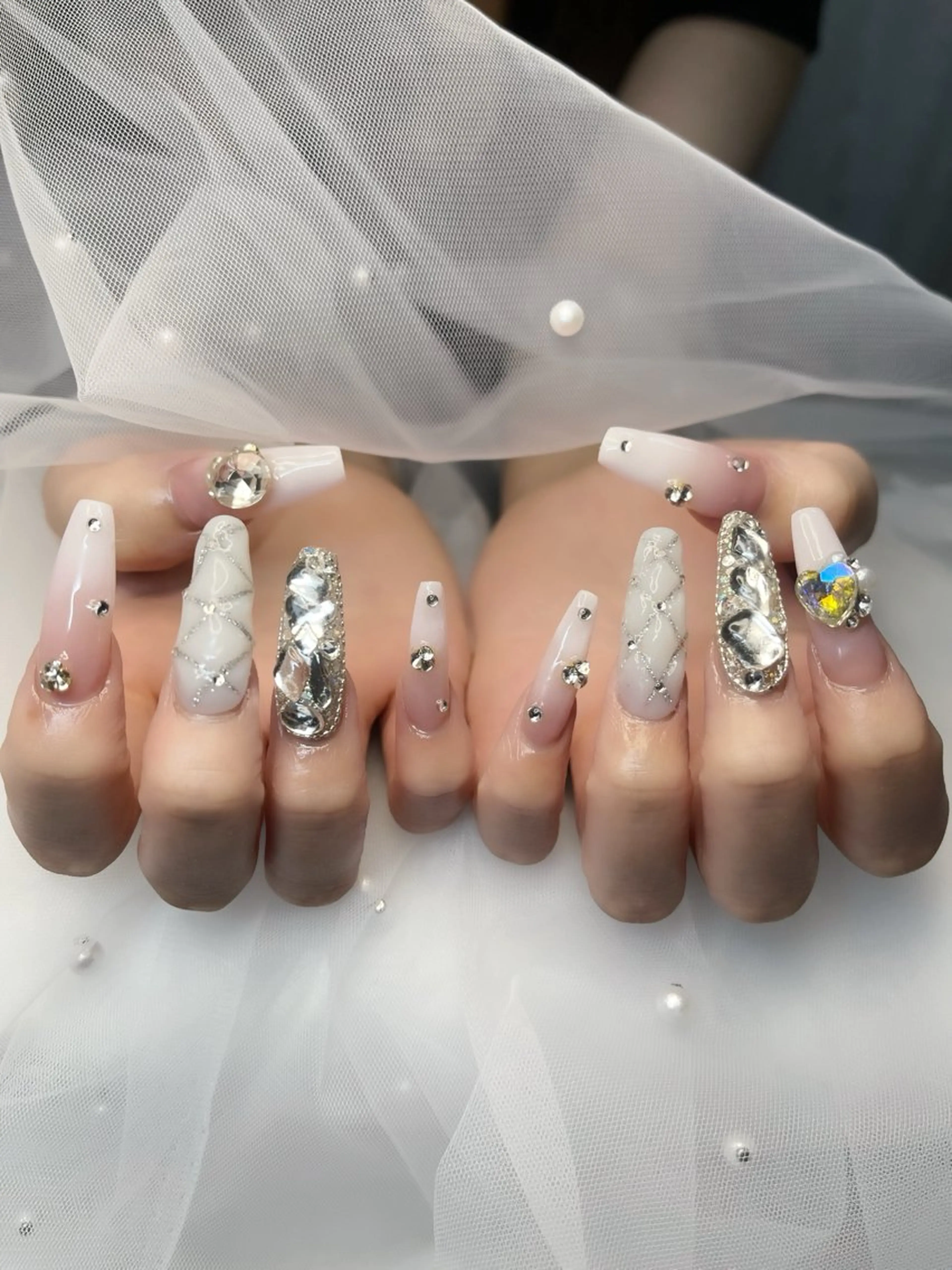 ネイル ハイネイル 自宅サロンのネイルデザイン