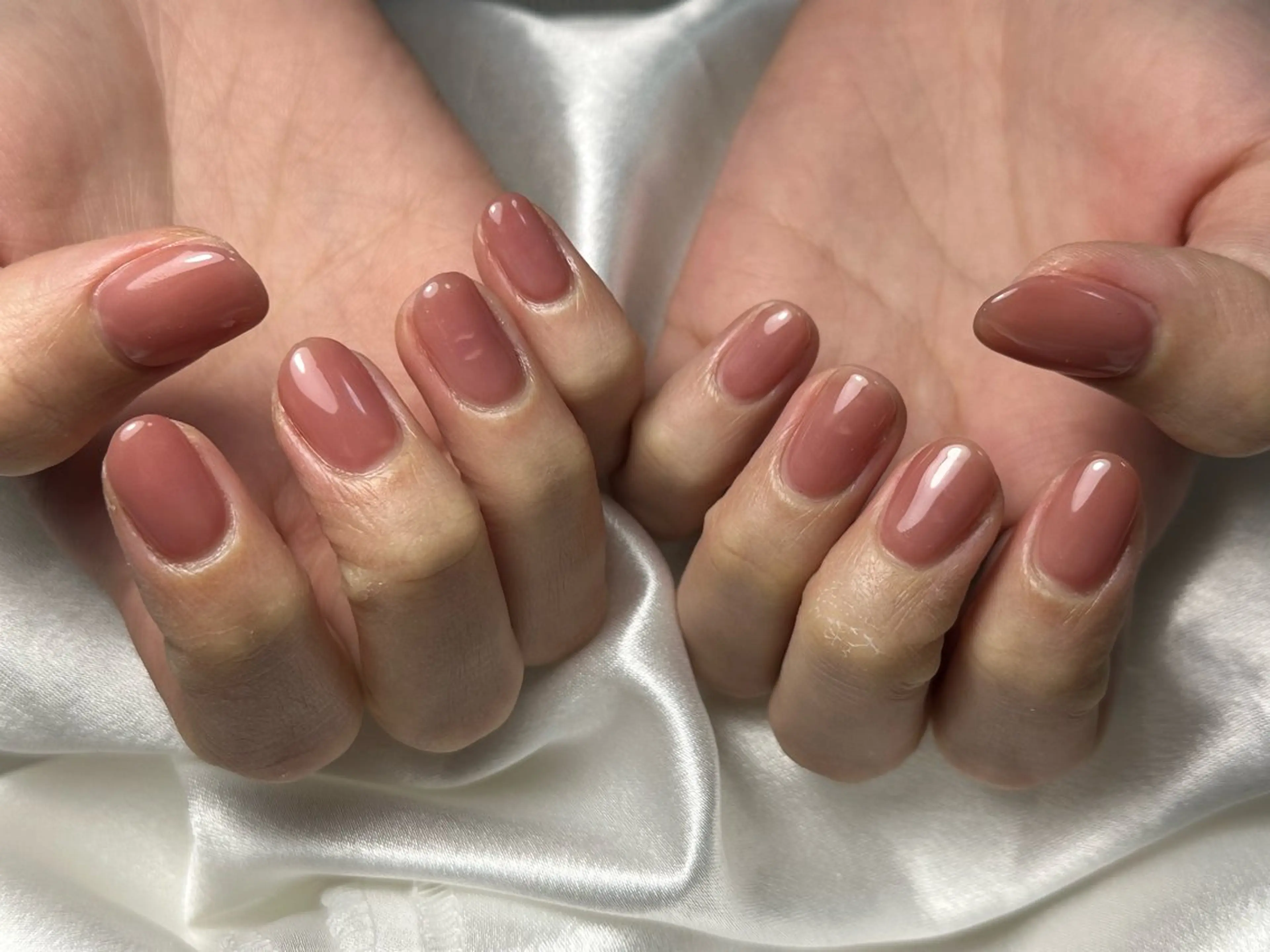 ネイル オーロラネイル 桜ネイル フラワーネイル フットネイル フレンチネイル ハンドネイル kiki nail たまプラーザのネイルデザイン