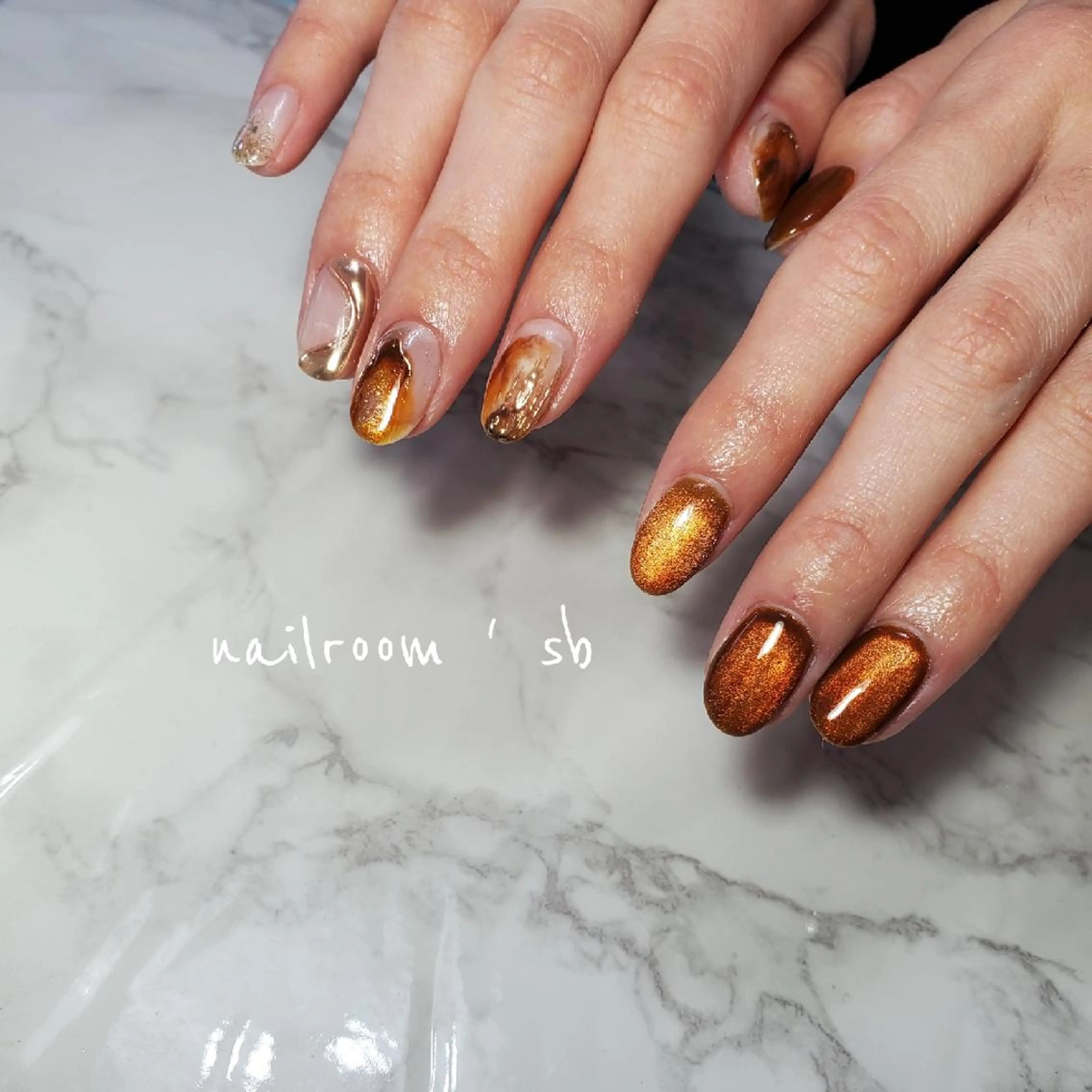 ネイル ハンドネイル nailroom‪ sb‪‪𓈒𓂂𓏸のネイルデザイン