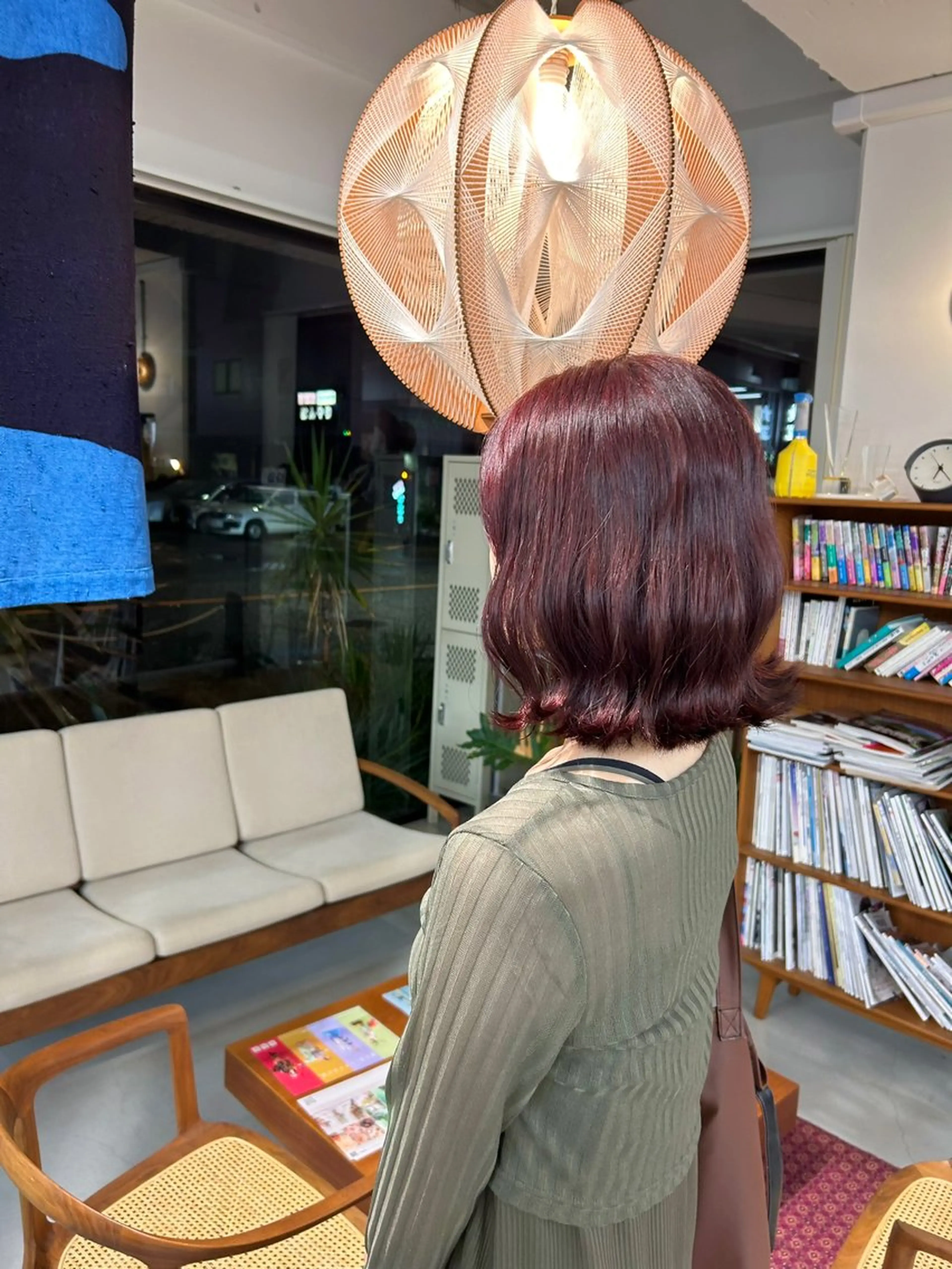カラー 藤原 あかりのヘアスタイル