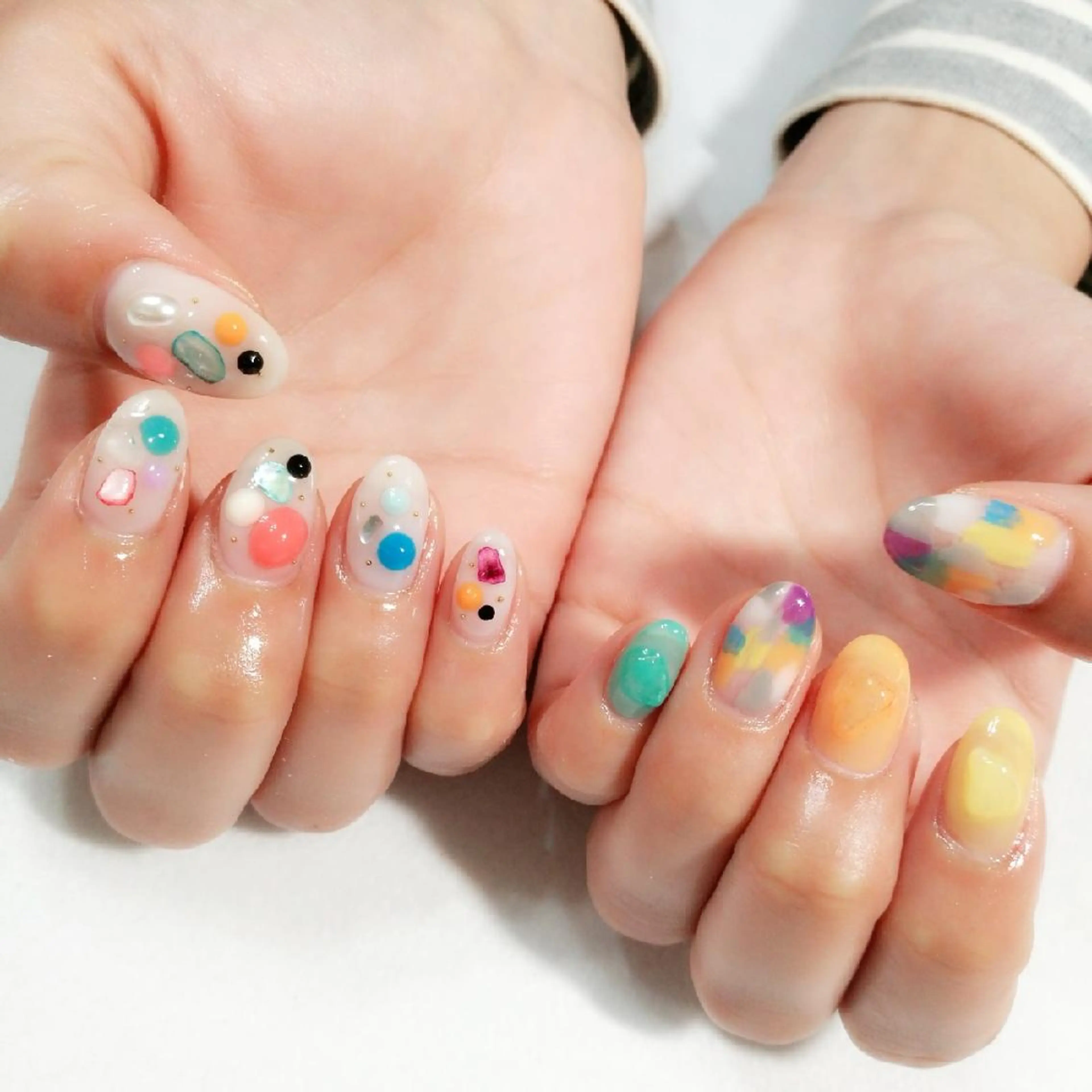 ネイル VIOLUS 関目のネイルデザイン