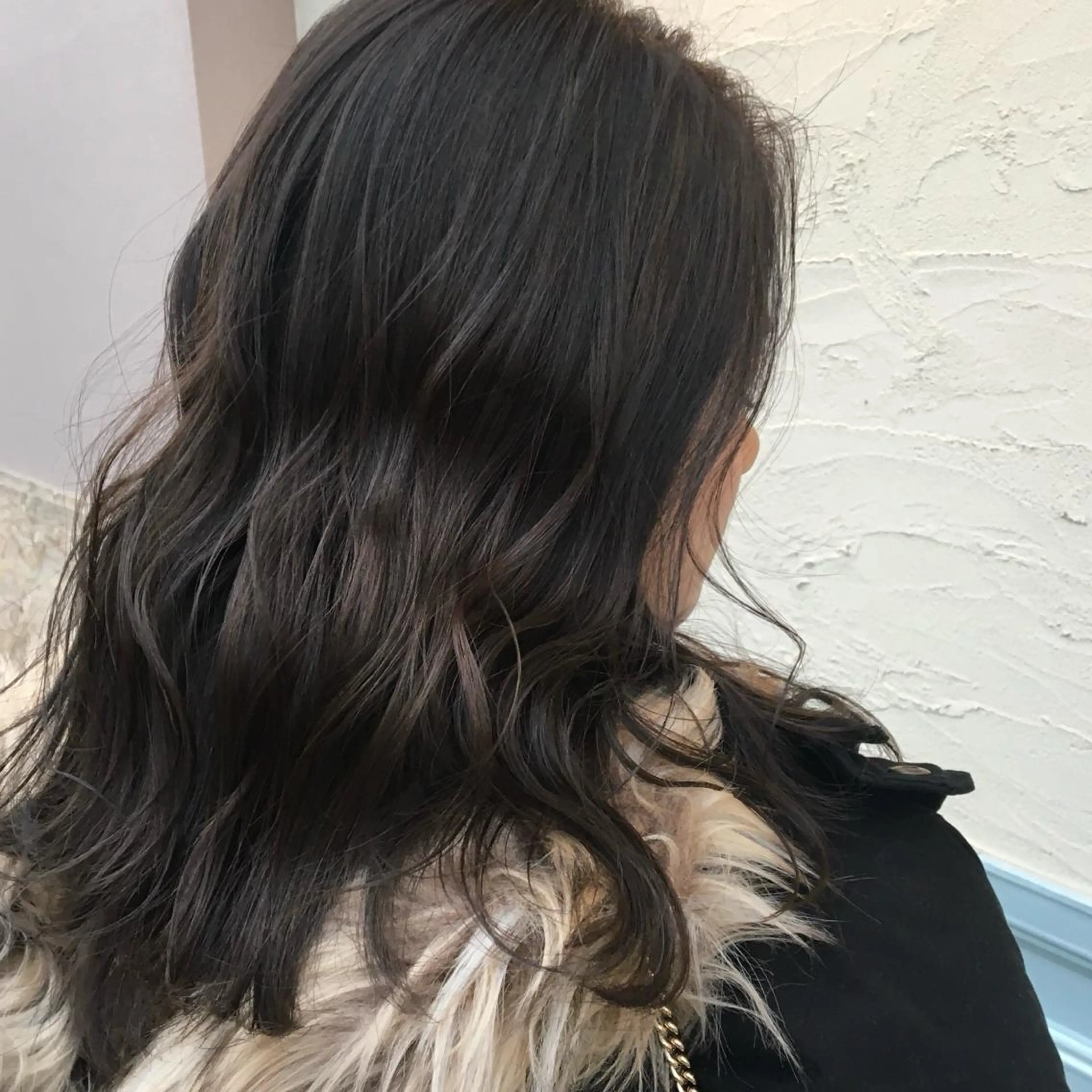 ミディアム カラー garden HAIR 優月のヘアスタイル