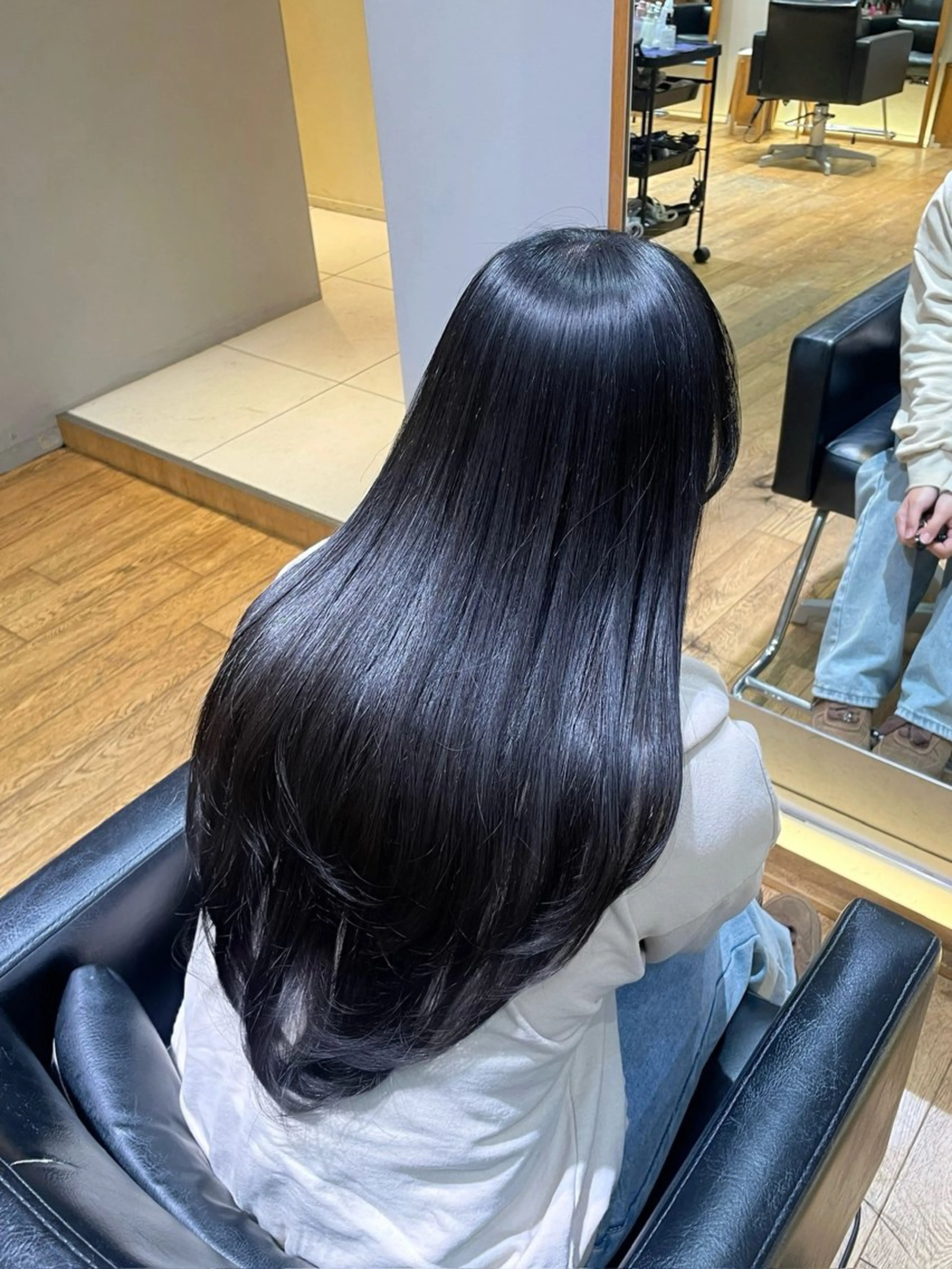 パーマ カット 縮毛矯正 縮毛矯正/レイヤー 🌙児玉光瑠のヘアスタイル