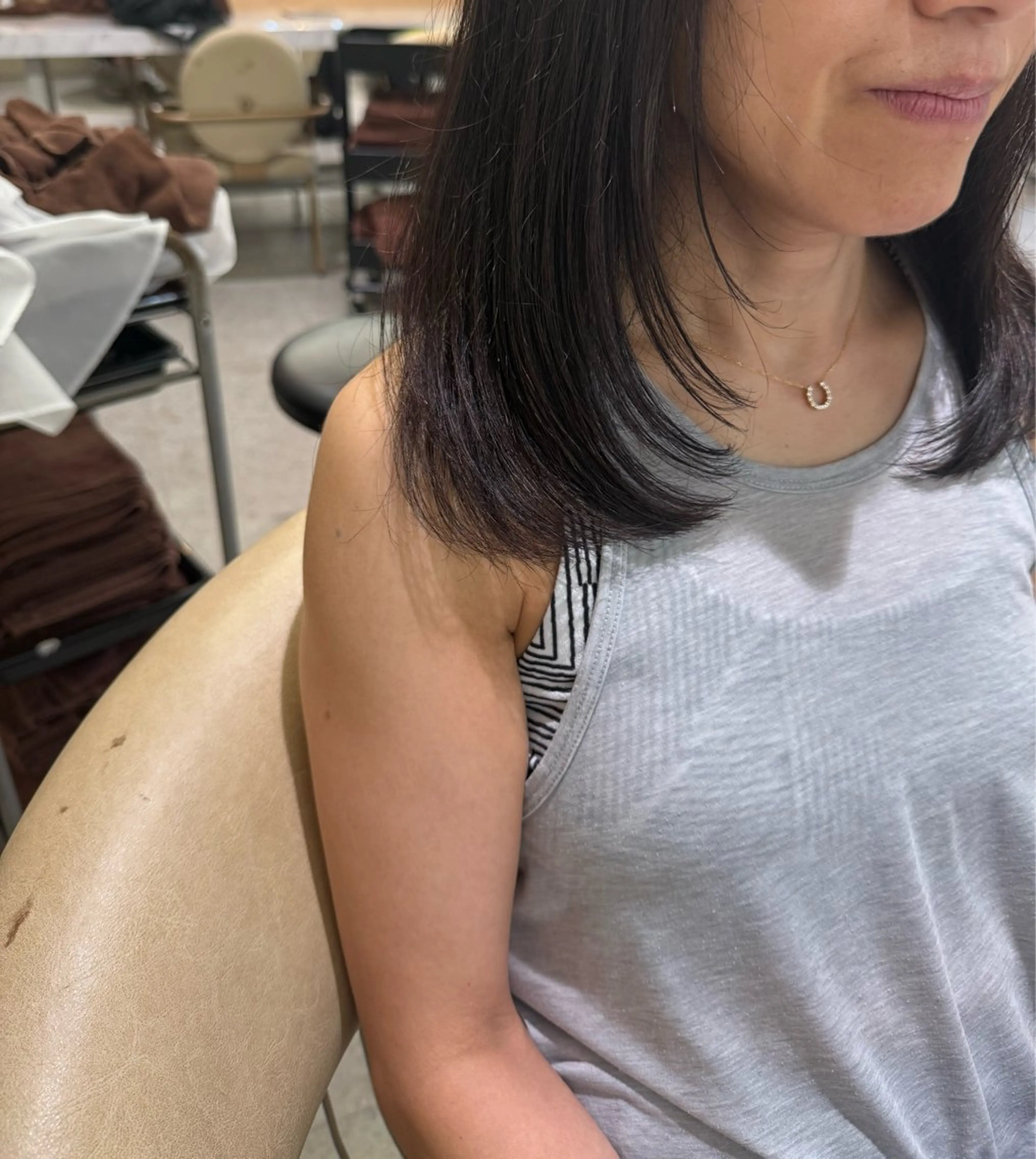 セミロング レイヤーカット ローレイヤー カット 🔥ユウト🔥メンズ 特化/赤み消しカラーのヘアスタイル