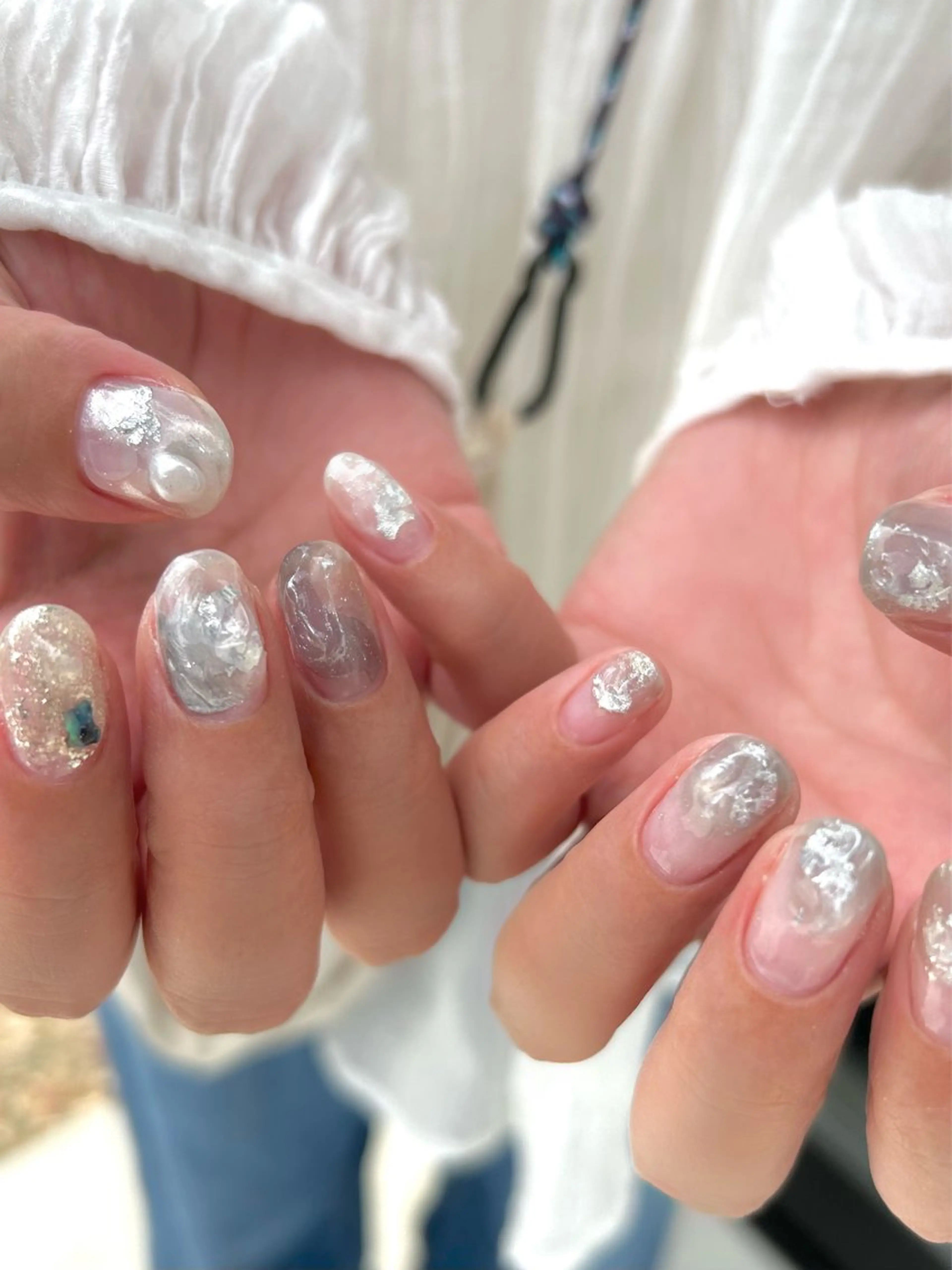 ショート pllia beautyのネイルデザイン