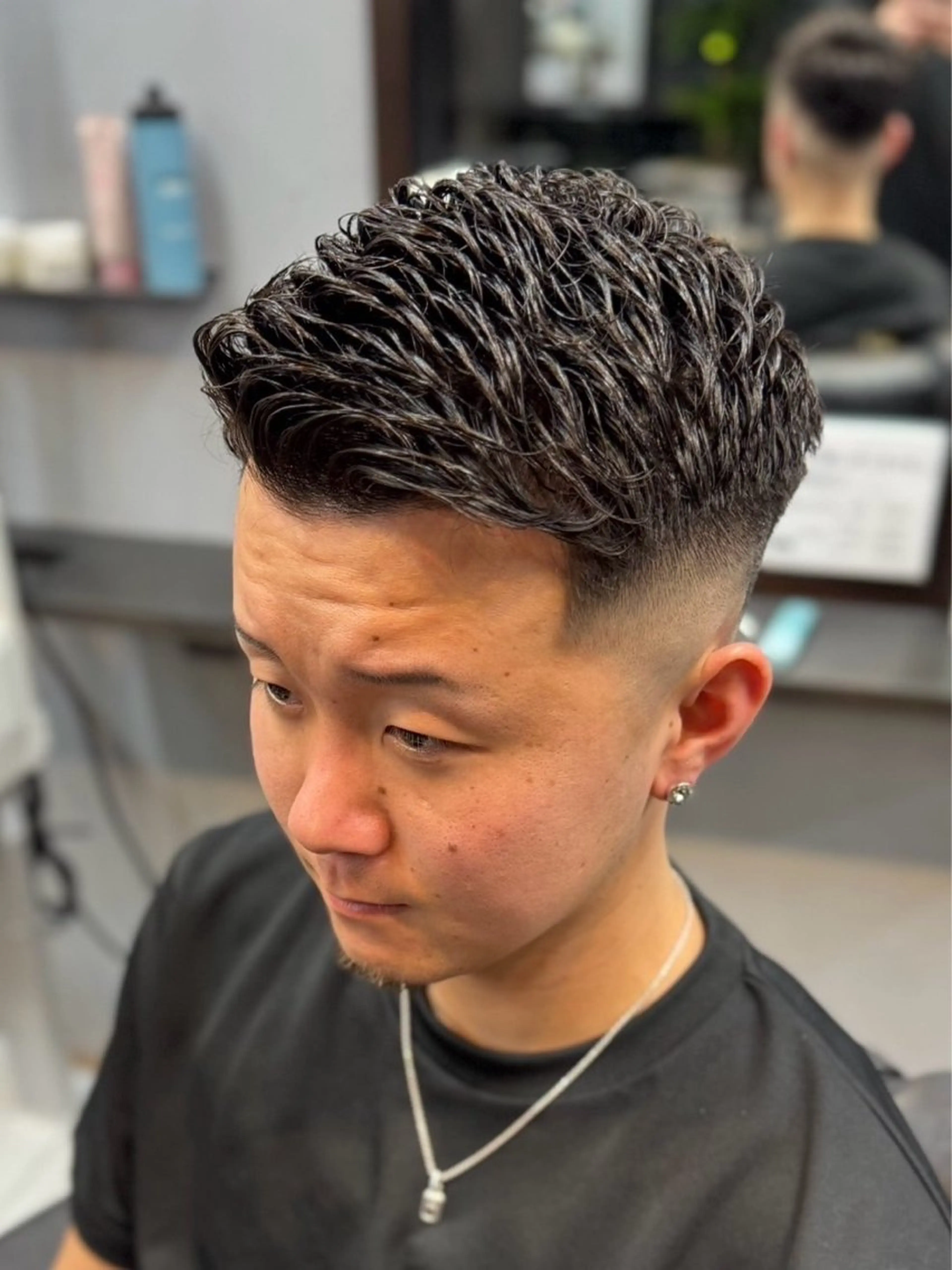 メンズ 長岡 はくとのヘアスタイル