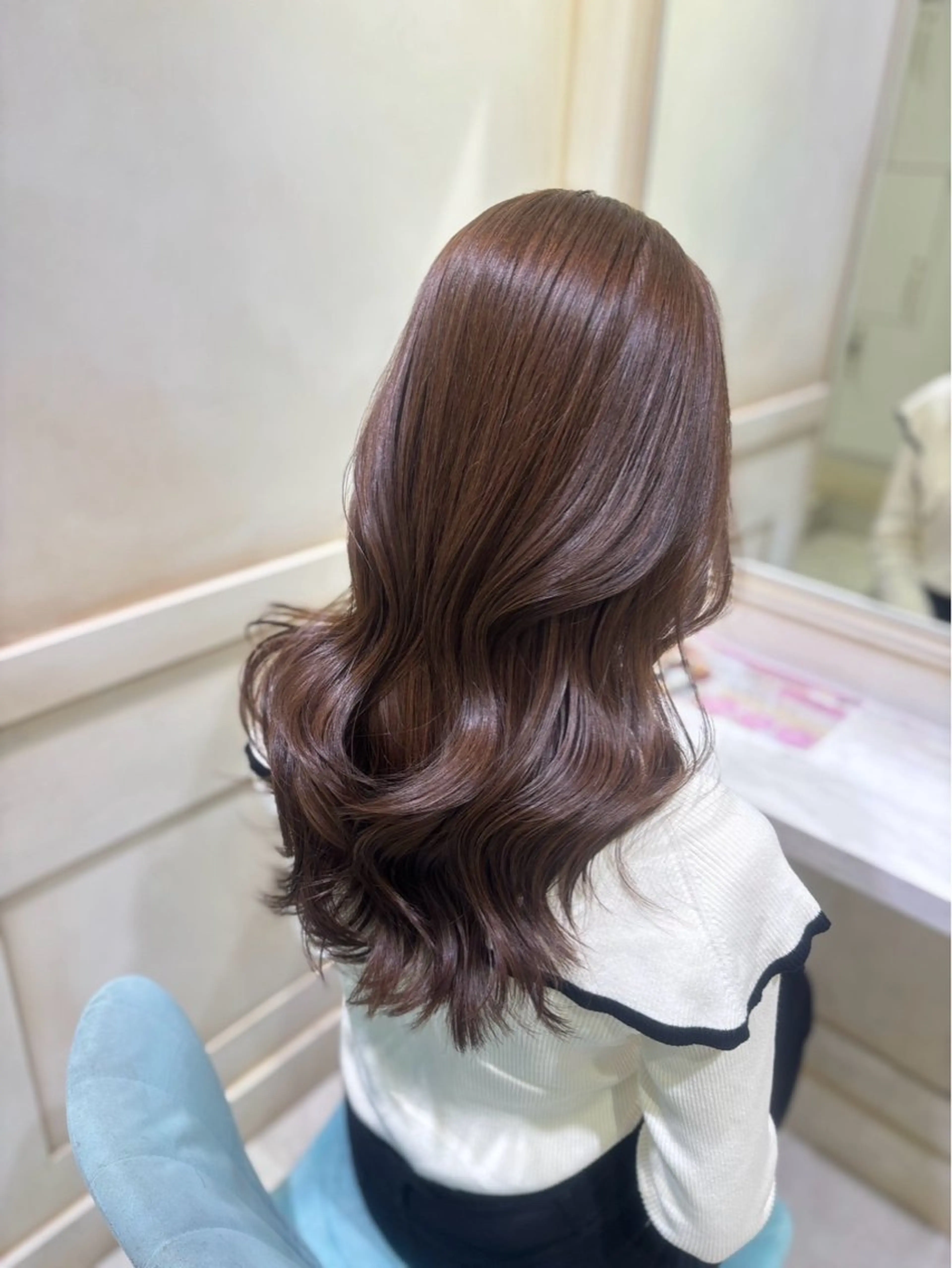 ロング カット ヘアカラー トリートメント 美髪矯正🫧艶髪特化 🫧関口太郎のヘアスタイル