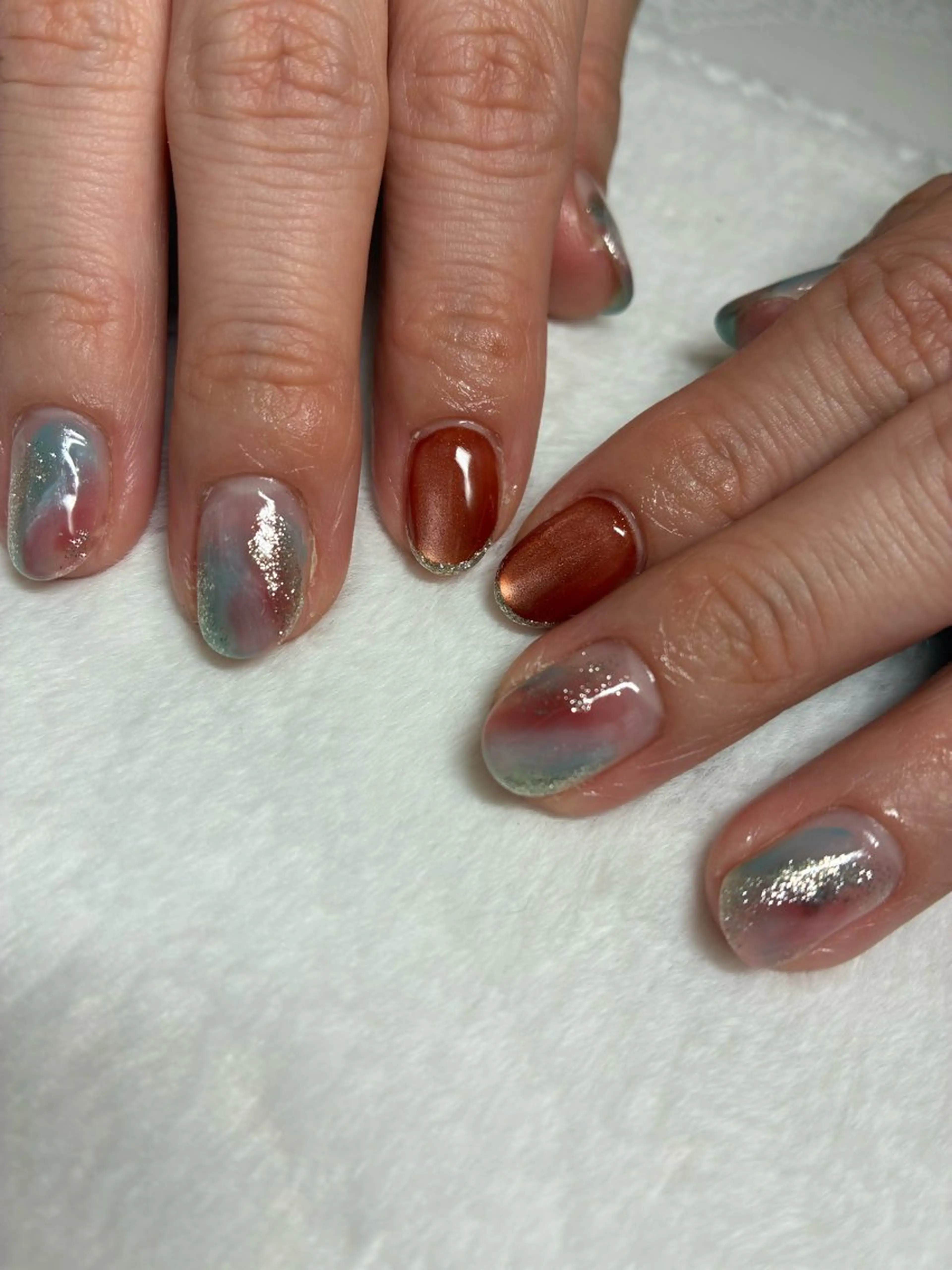 ネイル a:Qネイル /久米川のネイルデザイン