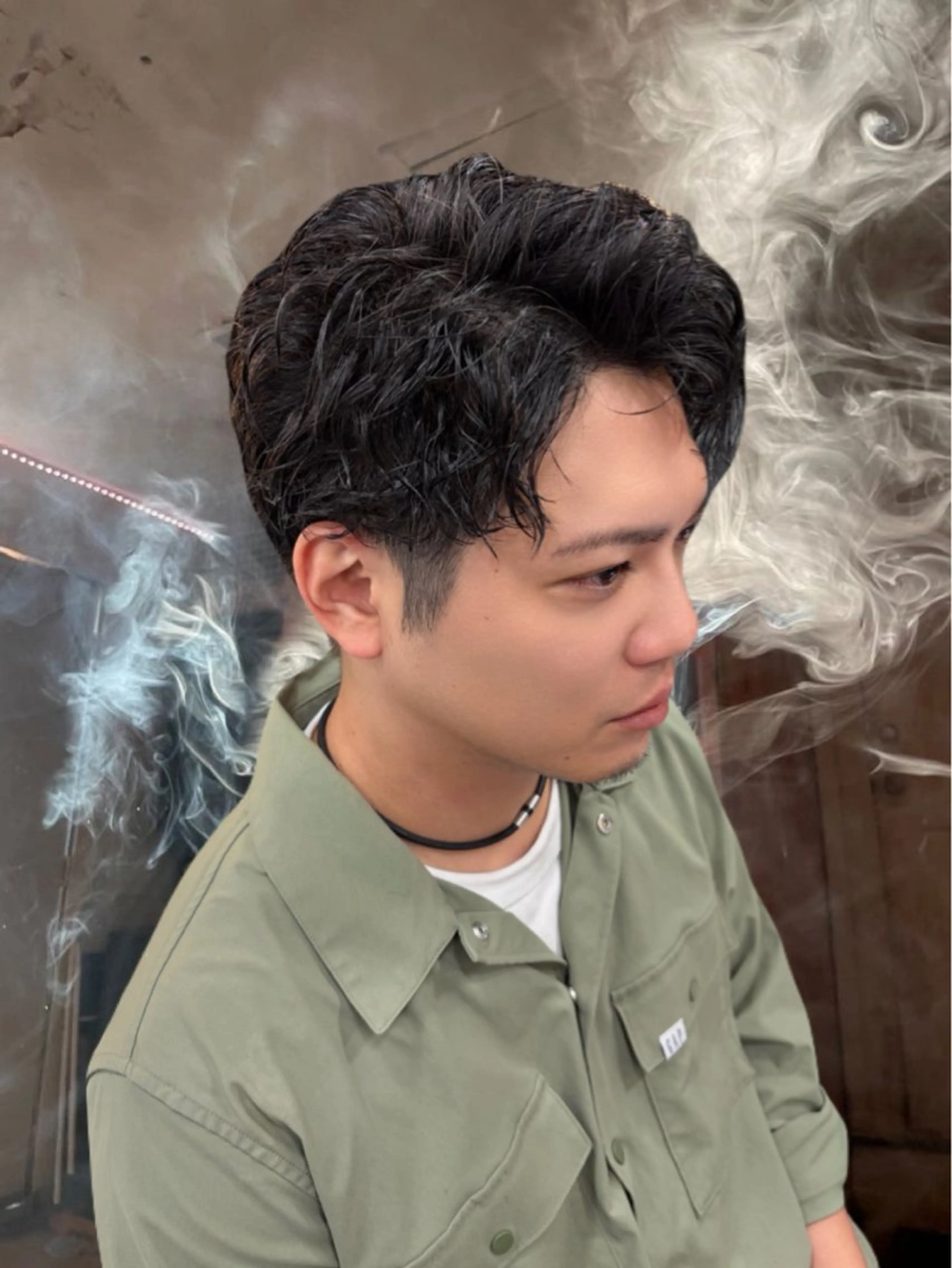 ショート パーマ メンズ ᴘʀɪᴢᴇ 🌜 ᴀɴʀɪ 🌜のヘアスタイル