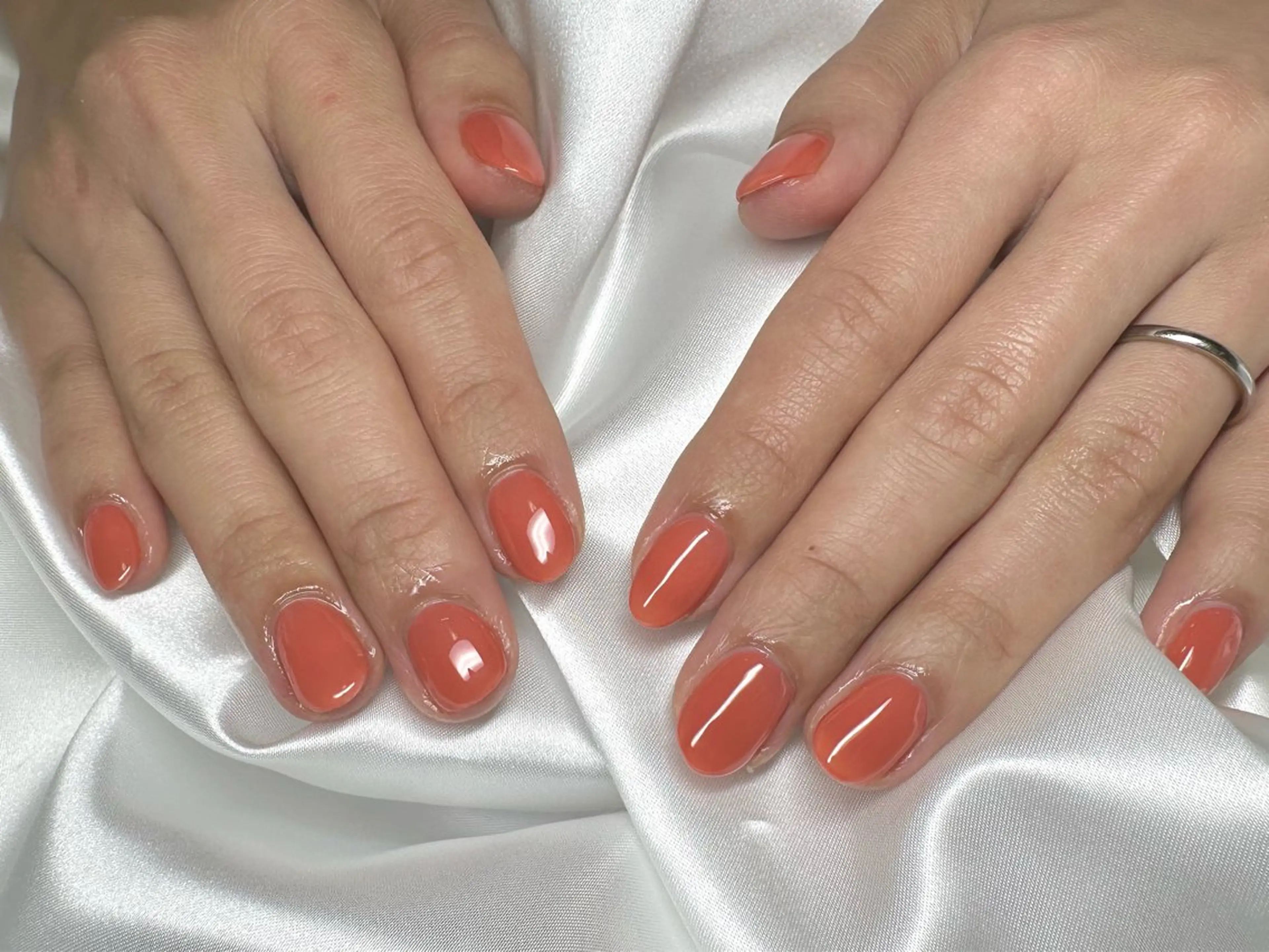 ネイル ワンカラーネイル nu NANAのネイルデザイン