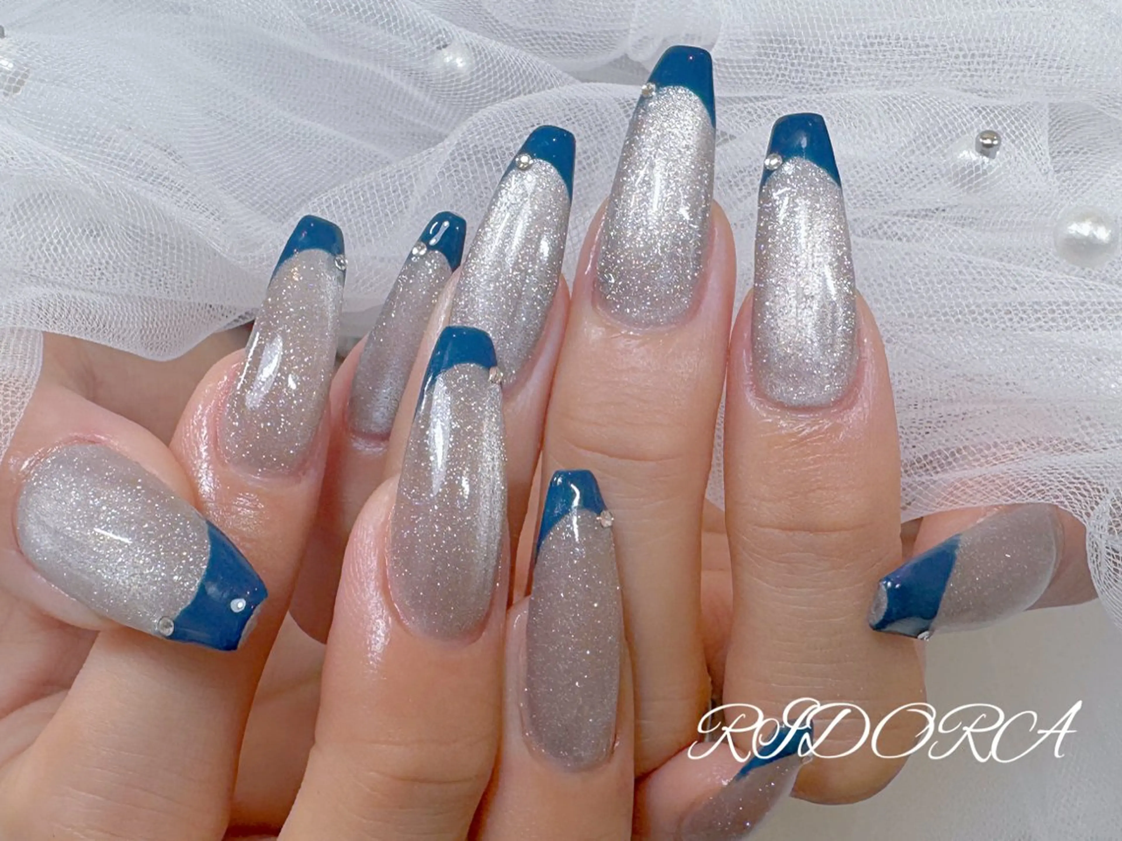 ネイル 長さ出し ハンドネイル RIDORA nailのネイルデザイン