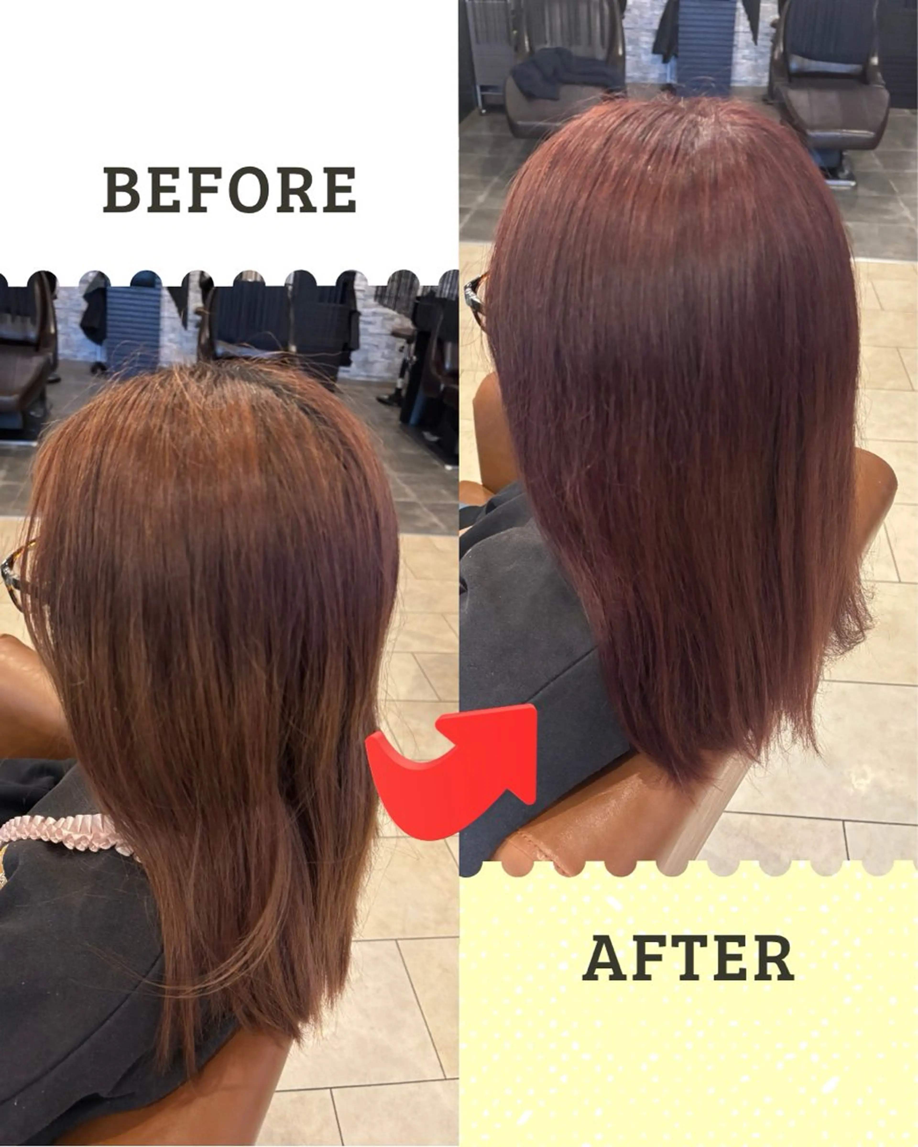 カラー ピンクカラー ヘアカラー 沖本 あやののヘアスタイル