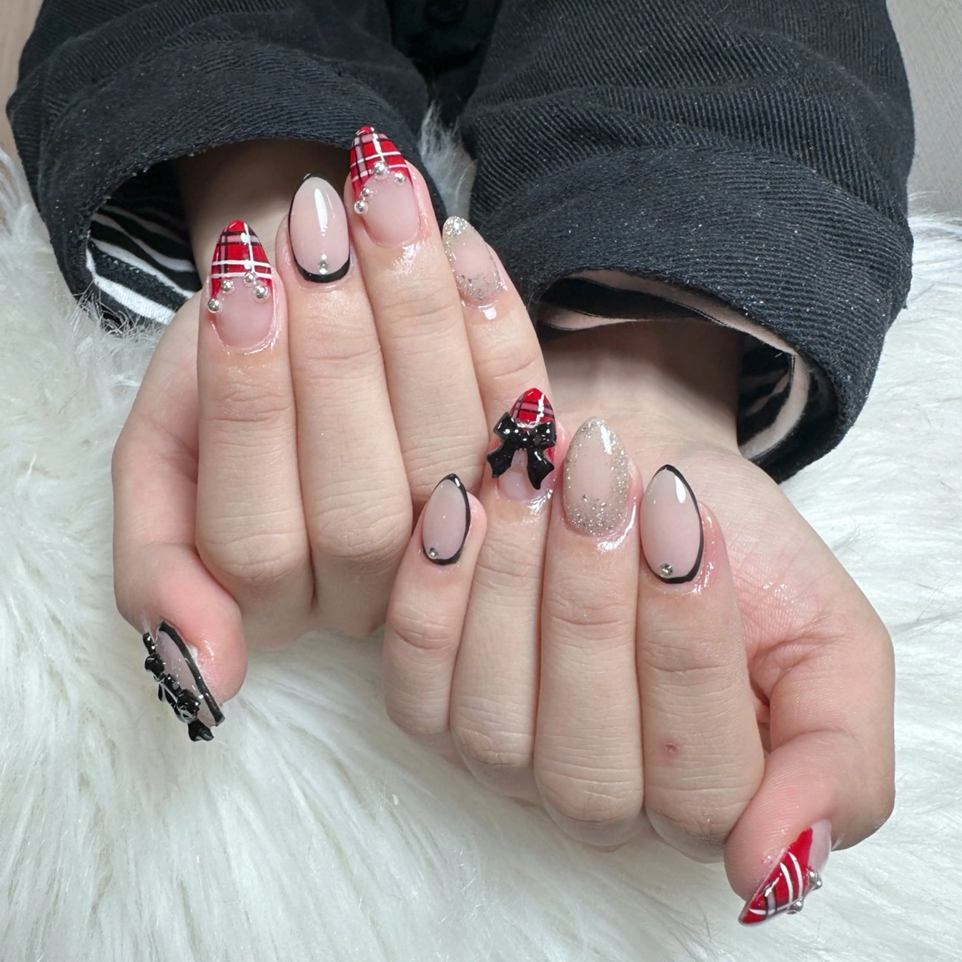 ネイル ハンドネイル 🧸yuki🍯 パラジェル取扱店🐝のネイルデザイン