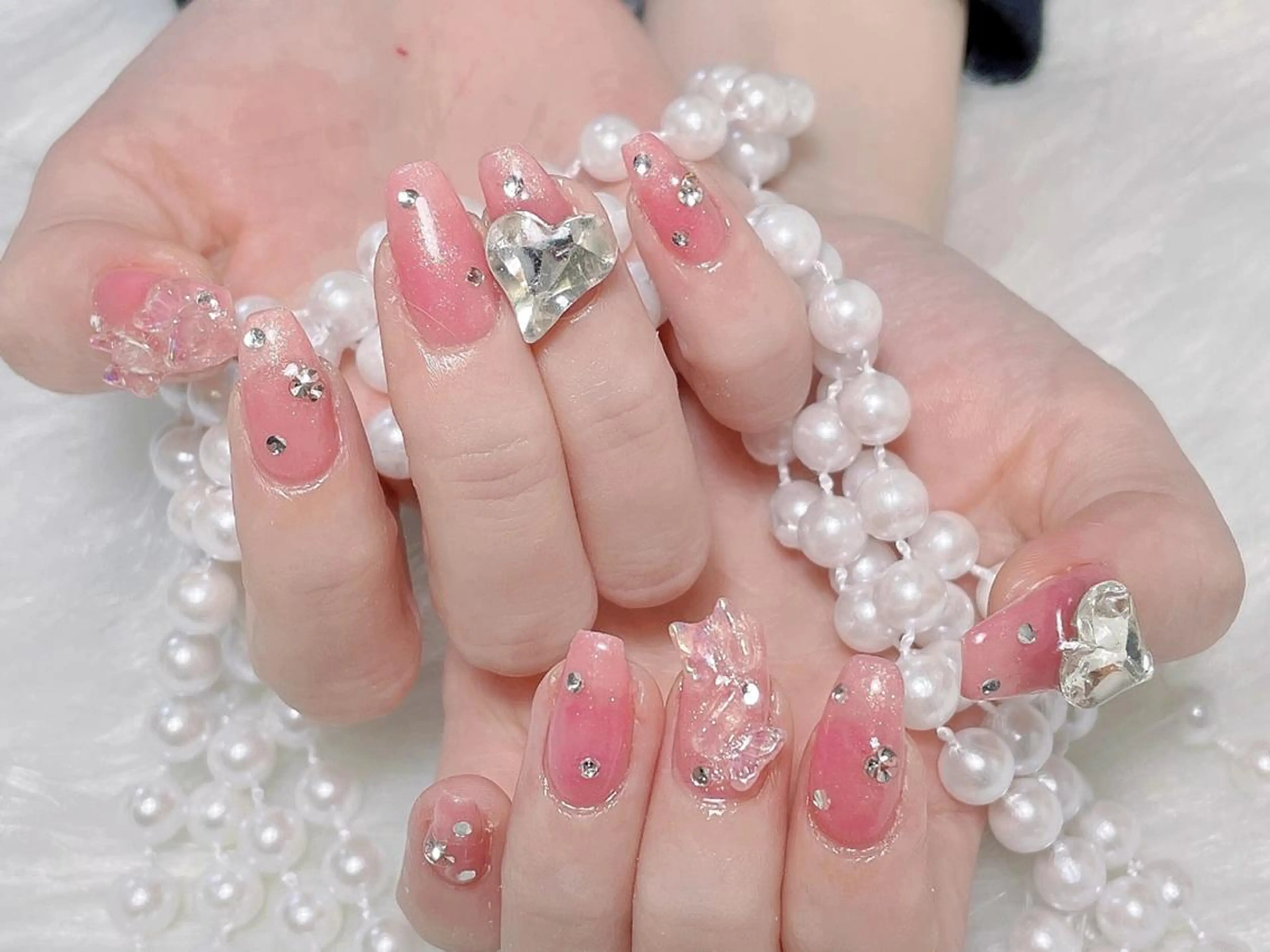 ネイル 🦋チップ長さだし 専門店🦋のネイルデザイン