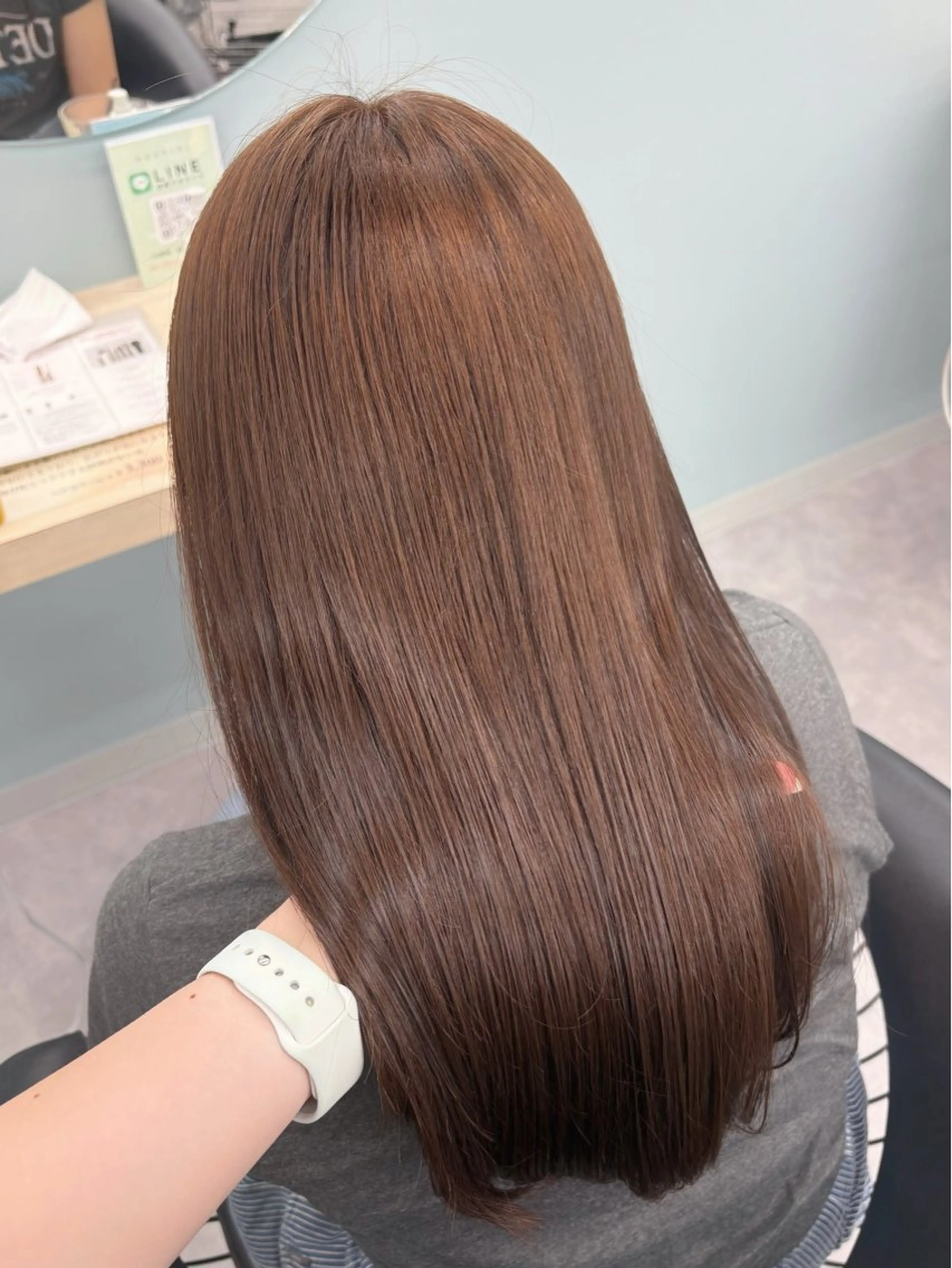 ロング 髪質改善 カット ヘアカラー トリートメント レイヤー/髪質改善 🫧小町 紗耶華のヘアスタイル