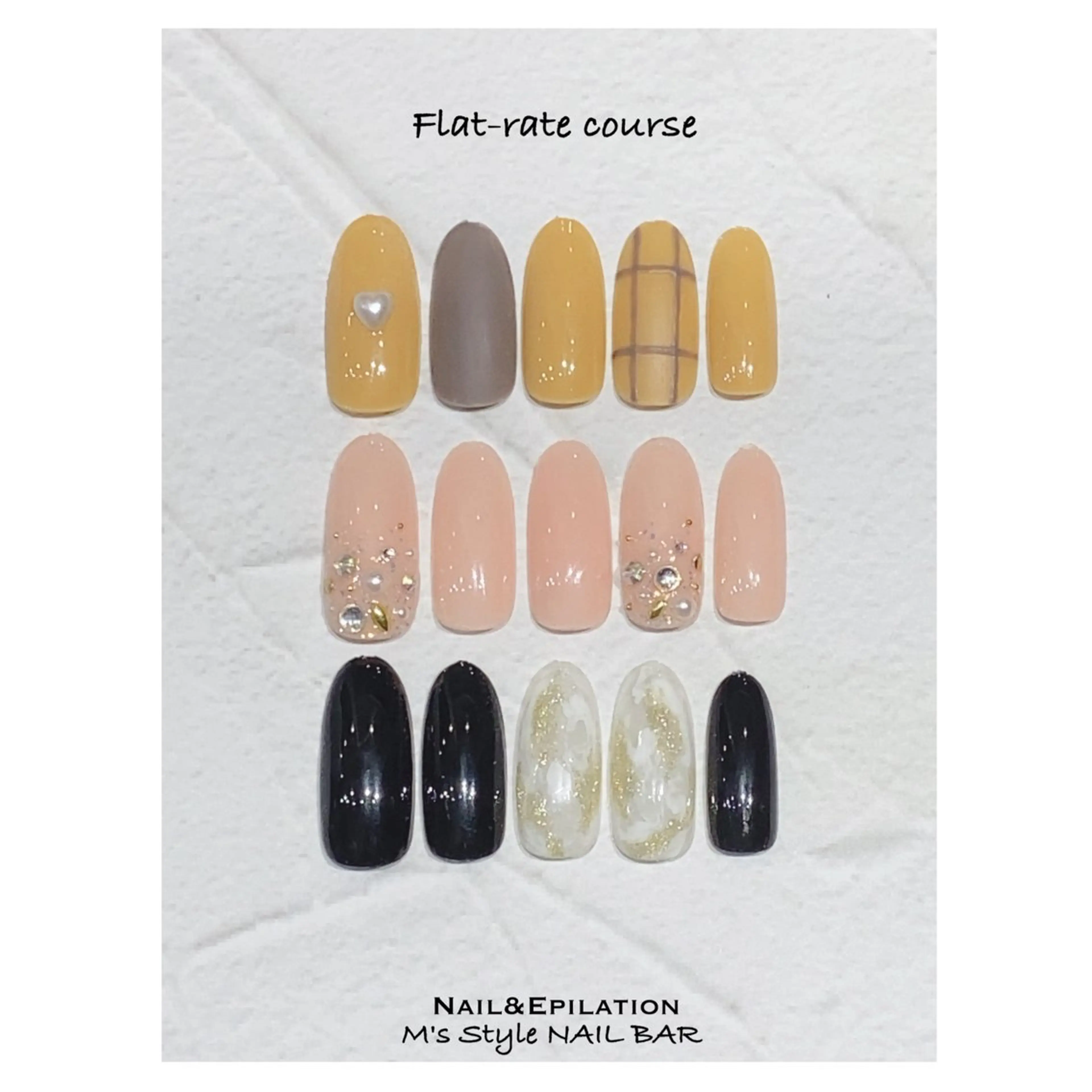 ネイル アートネイル ジェルネイル ストーンネイル ハンドネイル M's Style NAIL BARのネイルデザイン