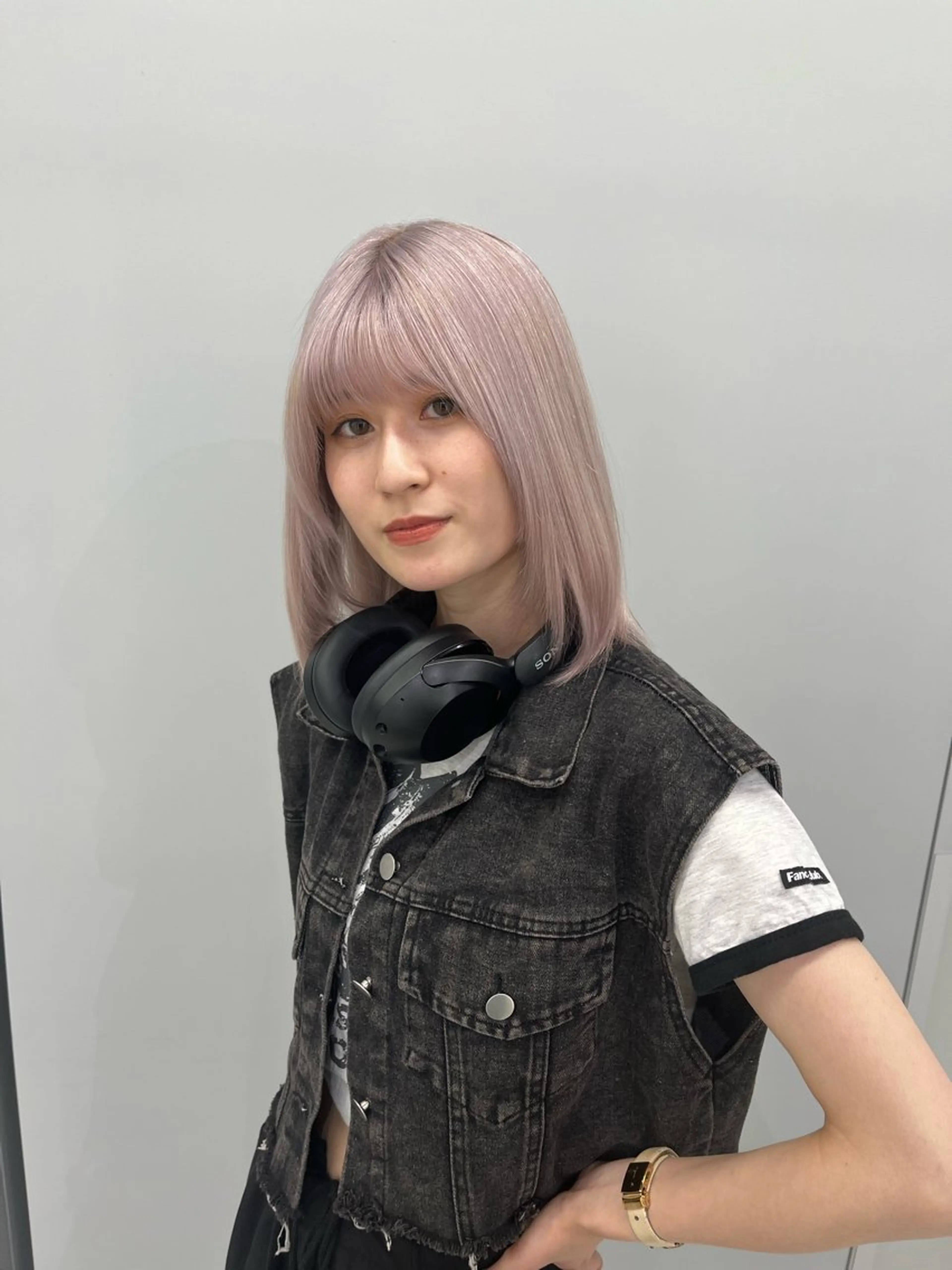 カラー ブリーチ ハイトーン職人 ♡中島凱人のヘアスタイル