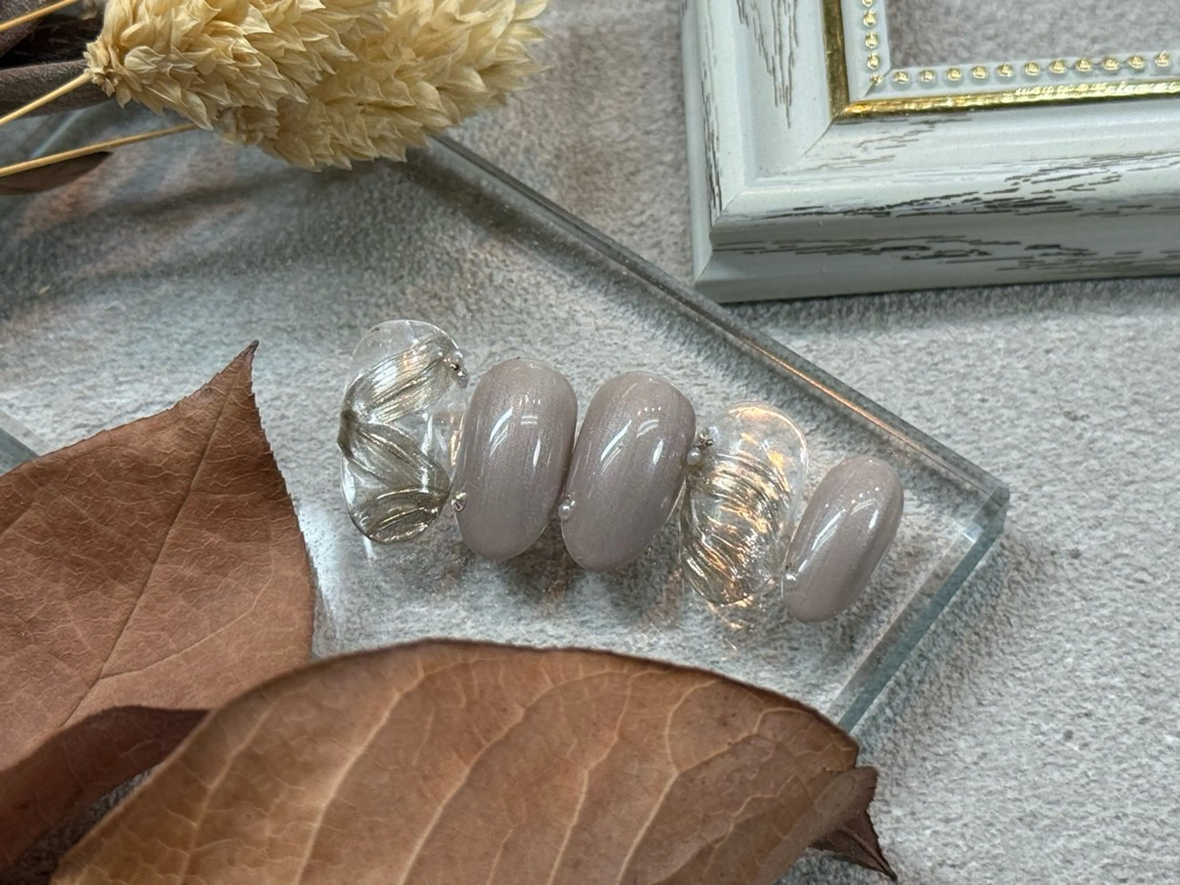 ネイル 小野里 七海のネイルデザイン