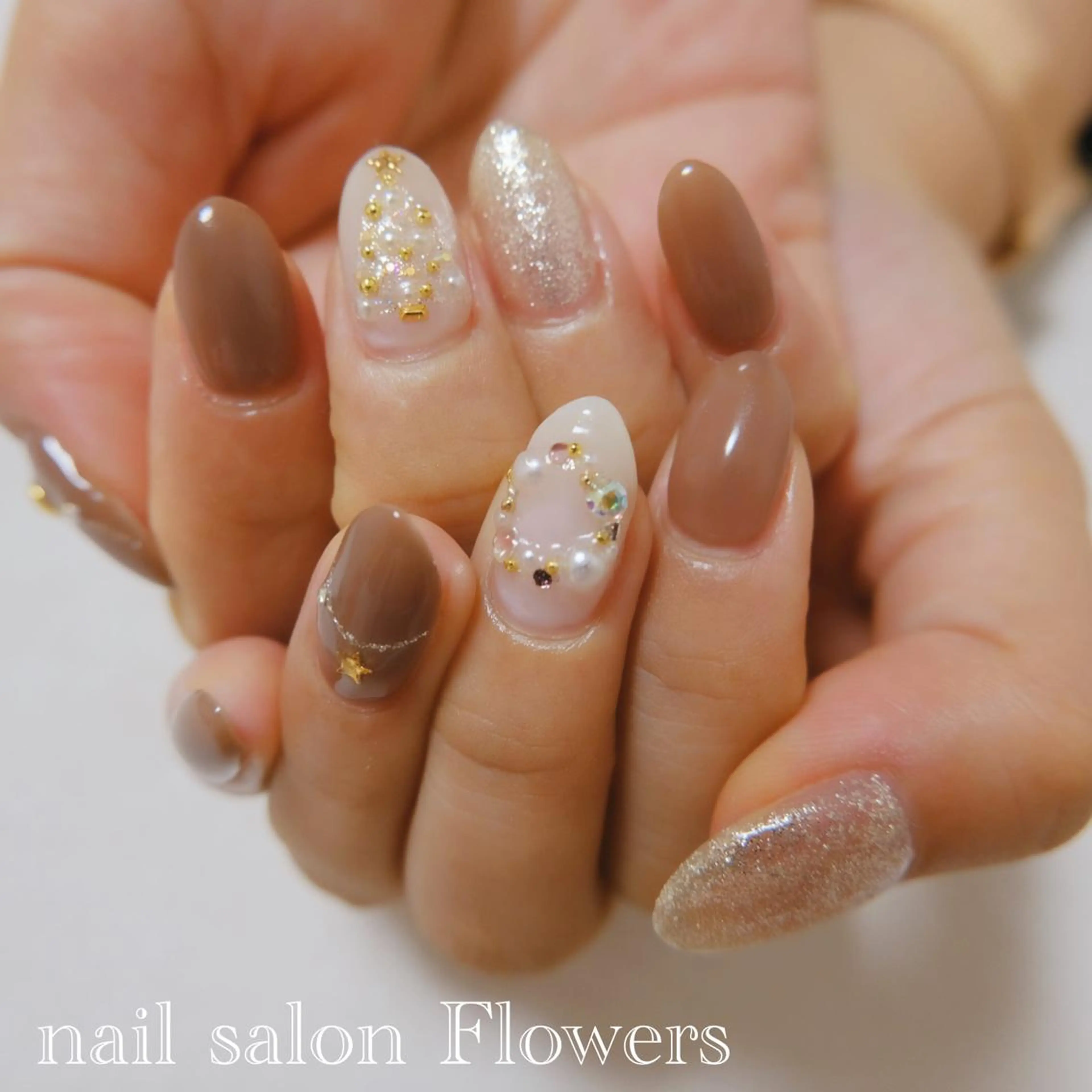 ネイル ハンドネイル Flowers Tomomiのネイルデザイン