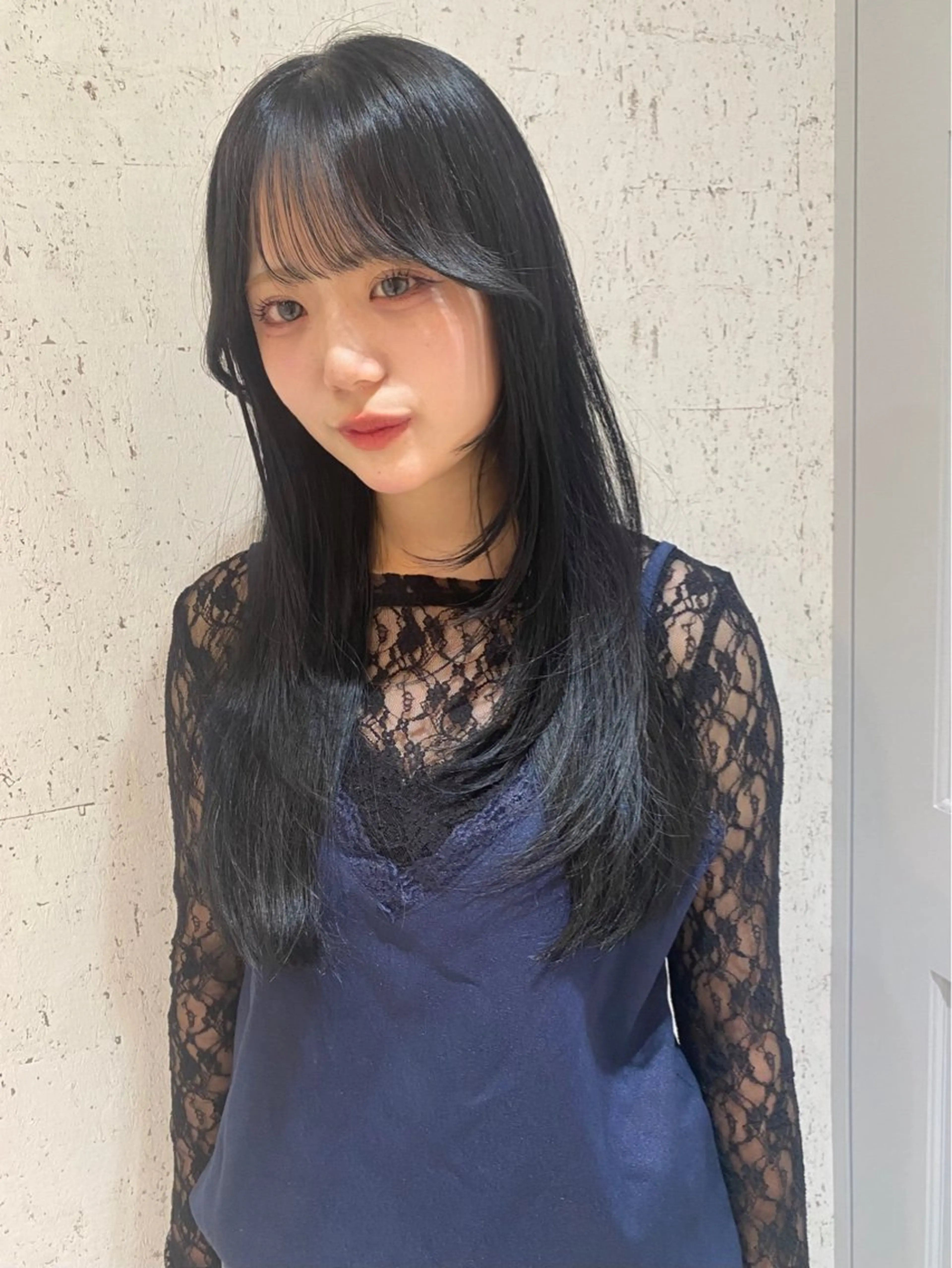 セミロング カラー 似合わせカット カット ヘアカラー トリートメント mai / linoah˚✧のヘアスタイル