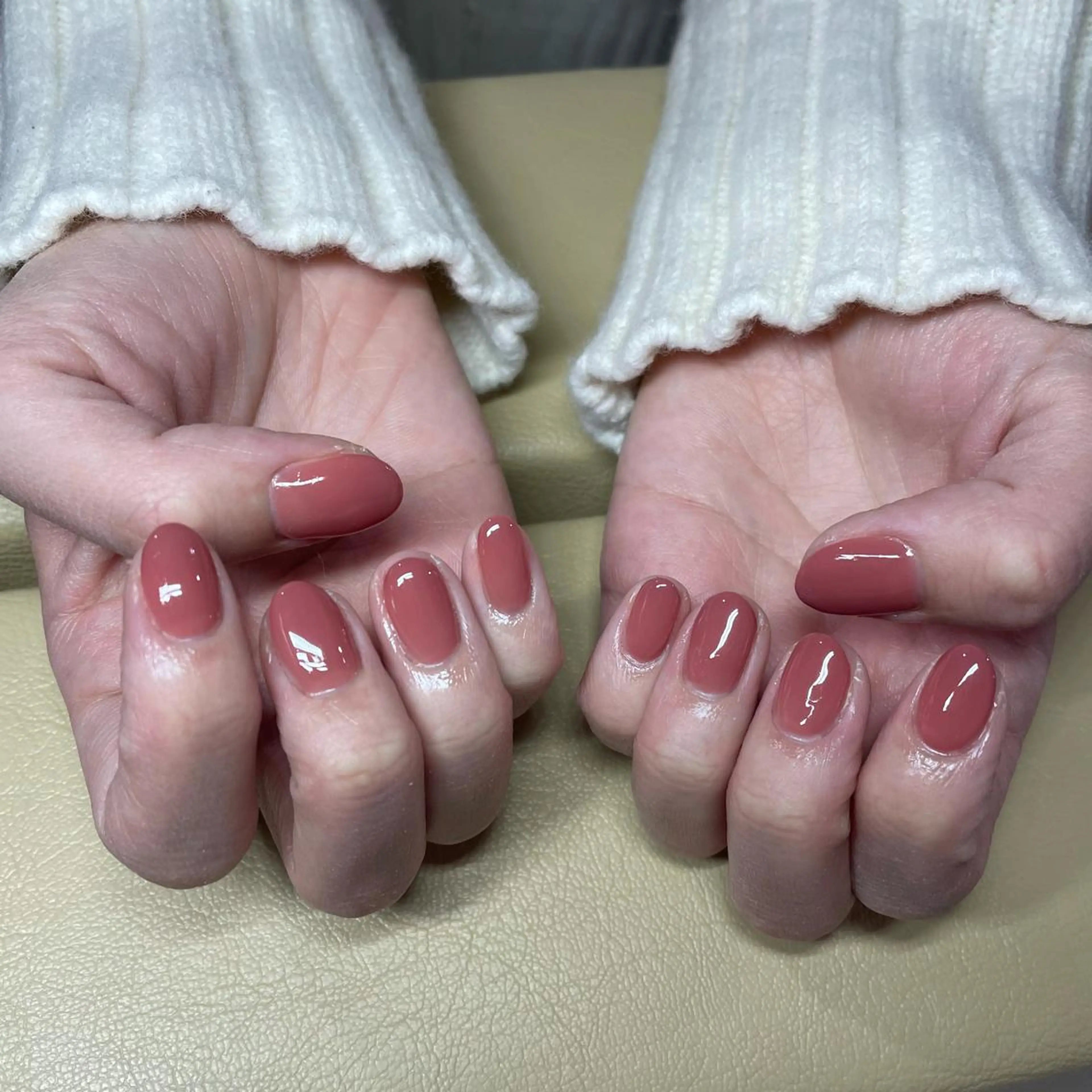 ネイル ワンカラーネイル SOL　nail イマナカのネイルデザイン
