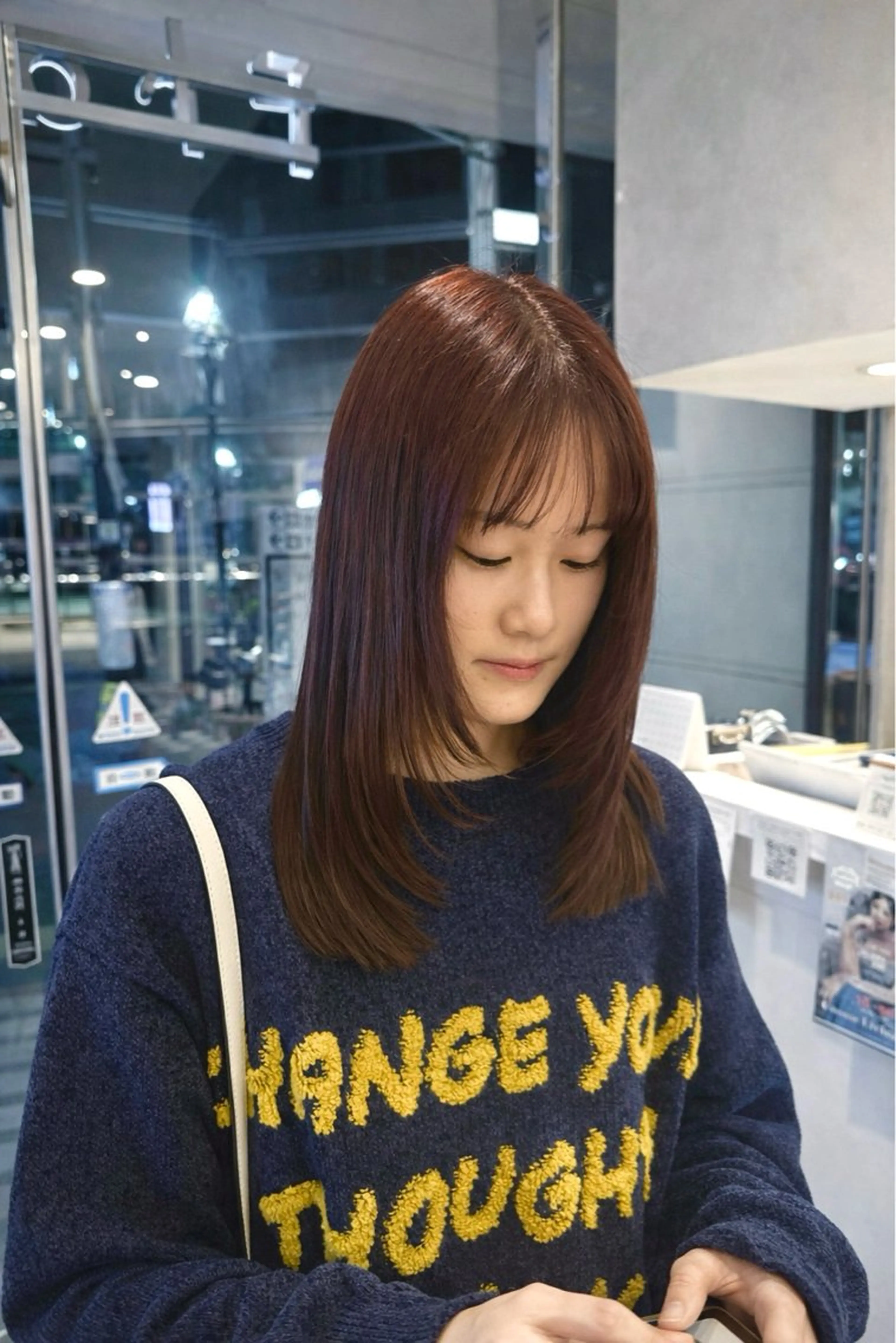 ミディアム 大宮/レイヤー🎀 透明感カラー/リオのヘアスタイル