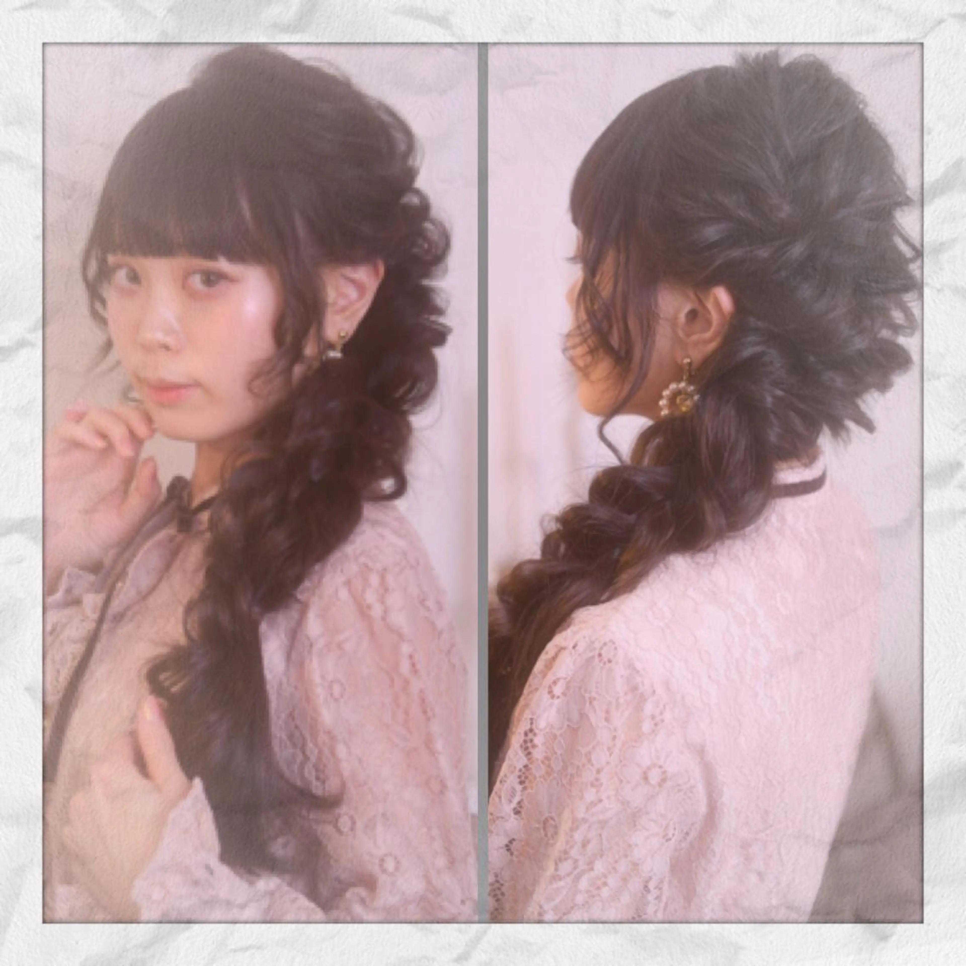 ロング ヘアアレンジ ヘアセット/着付け 𓇼 松本 夏美𓇼のヘアスタイル