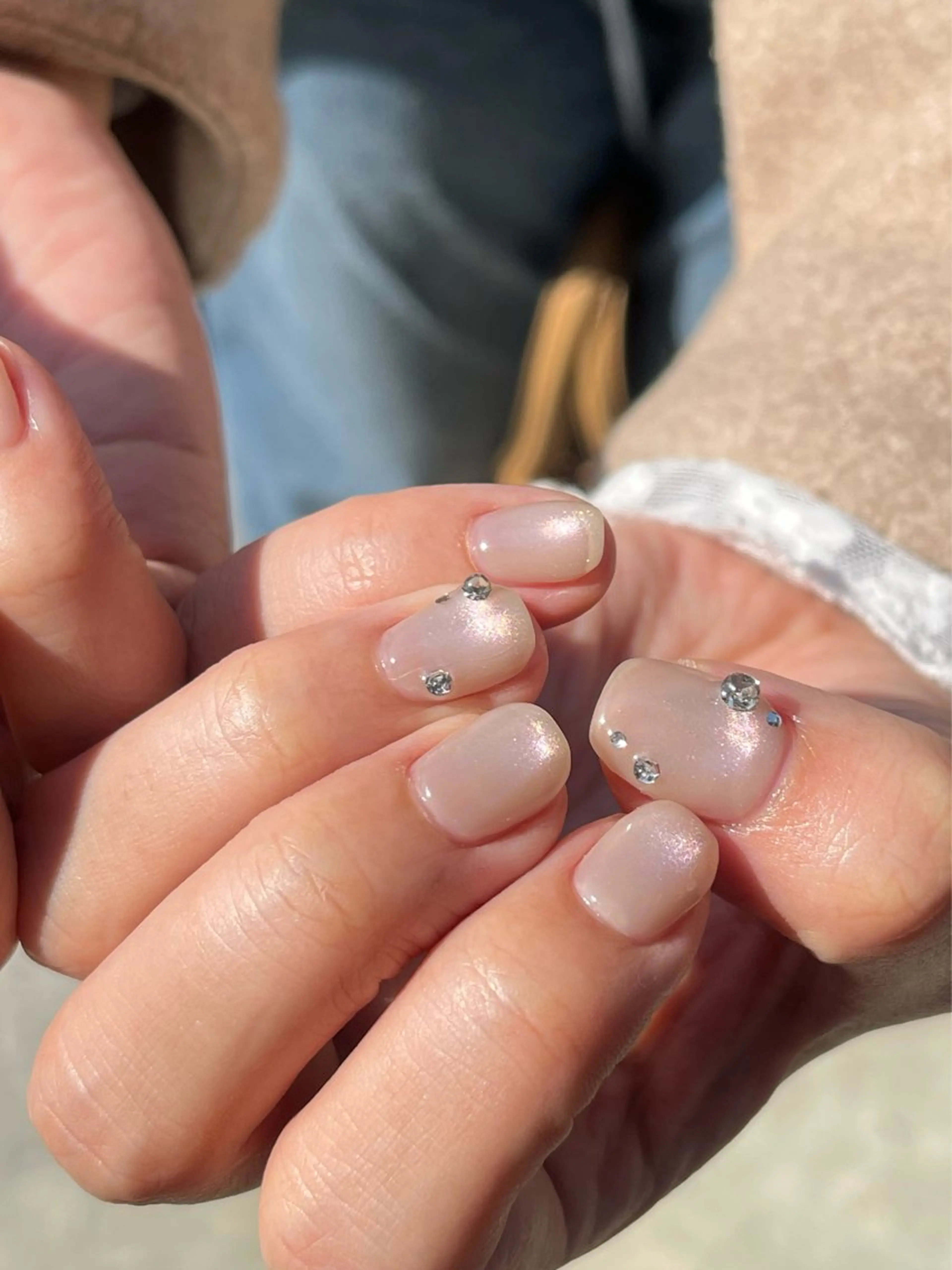 ネイル マグネットネイル elen南越谷 Rina𖥔⋱のネイルデザイン