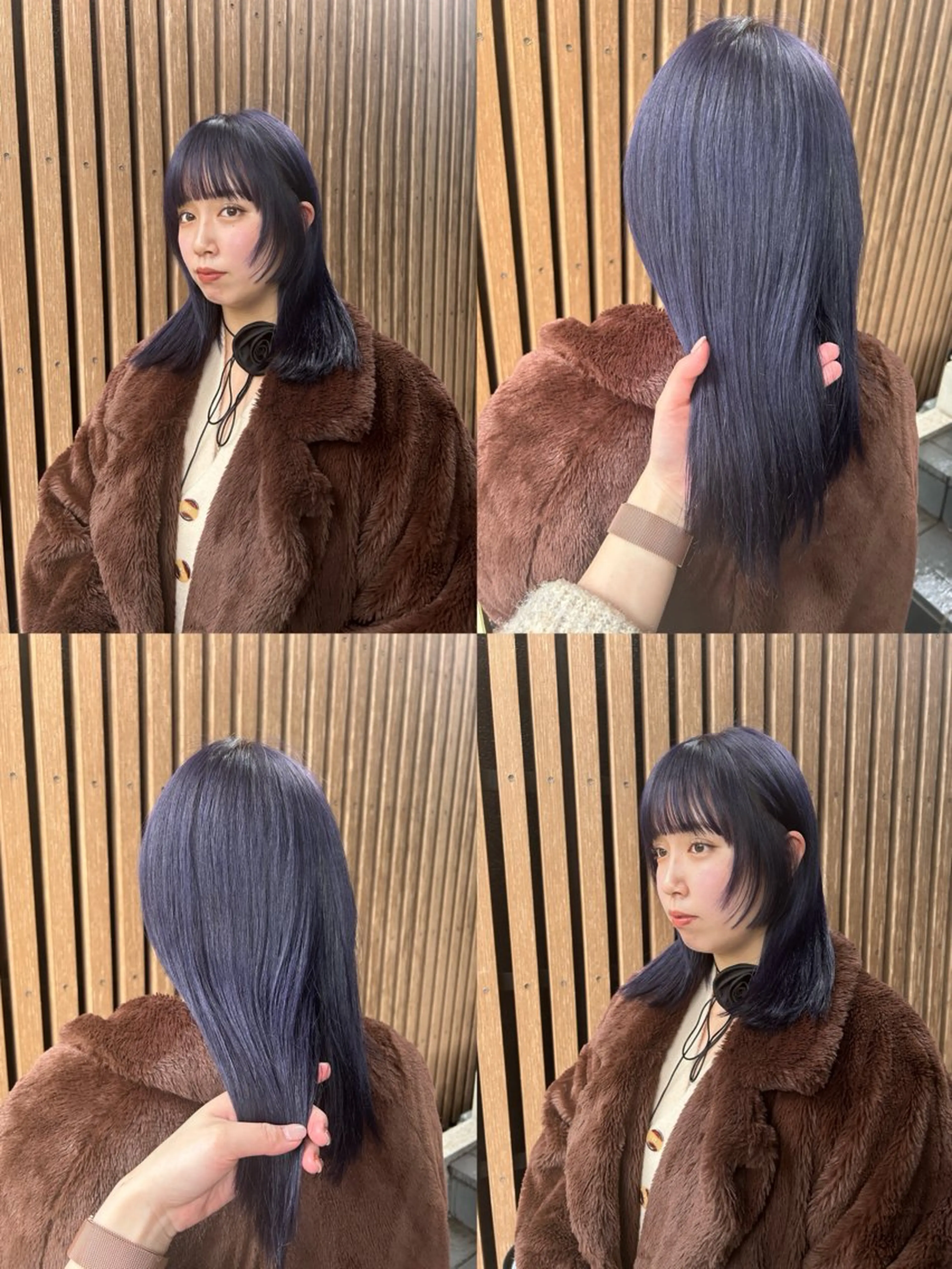 セミロング Wカラー/レイヤー /ボブ/otohaのヘアスタイル