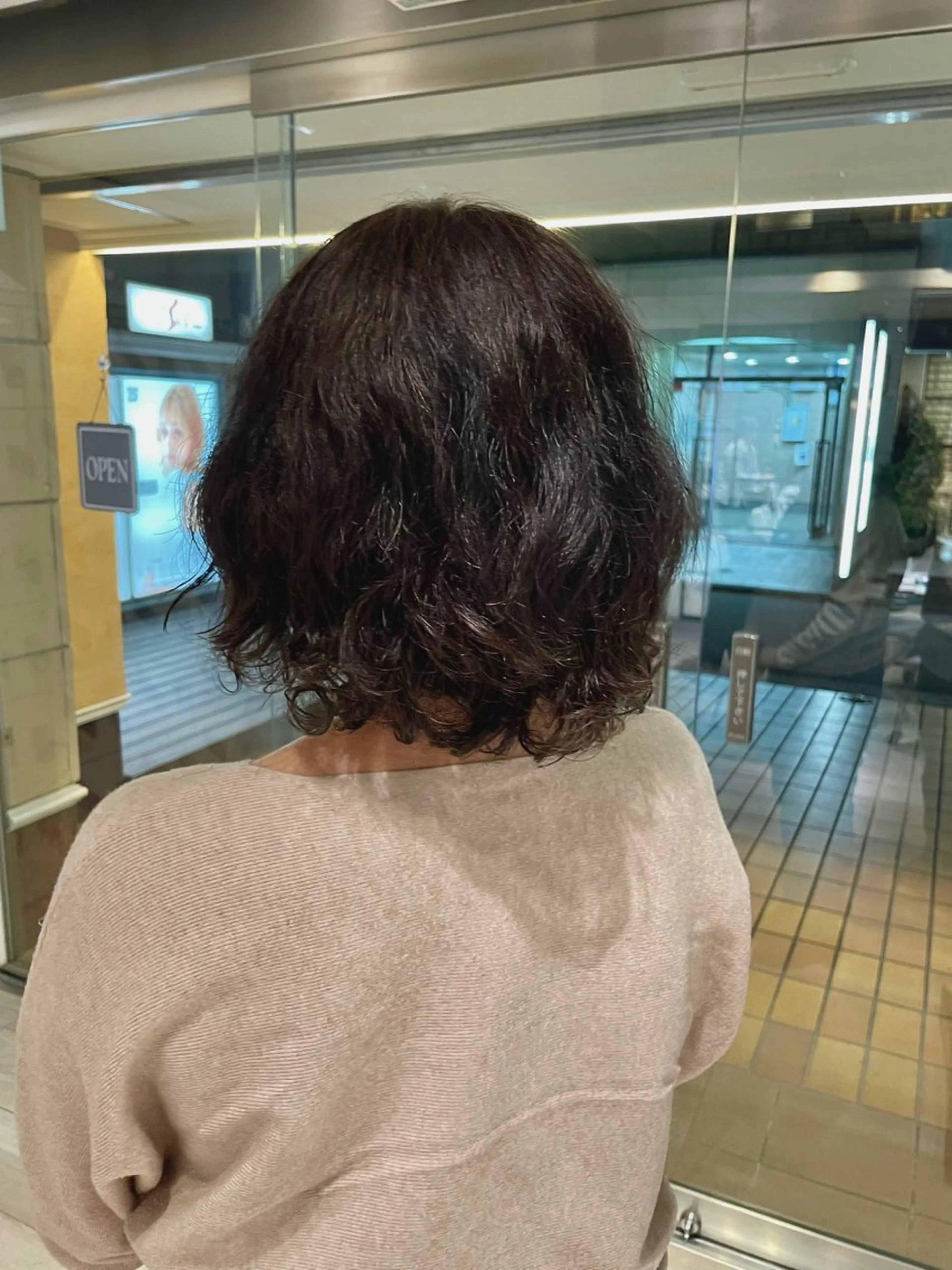 ミディアム パーマ ミディアムパーマ 小野寺 もものヘアスタイル