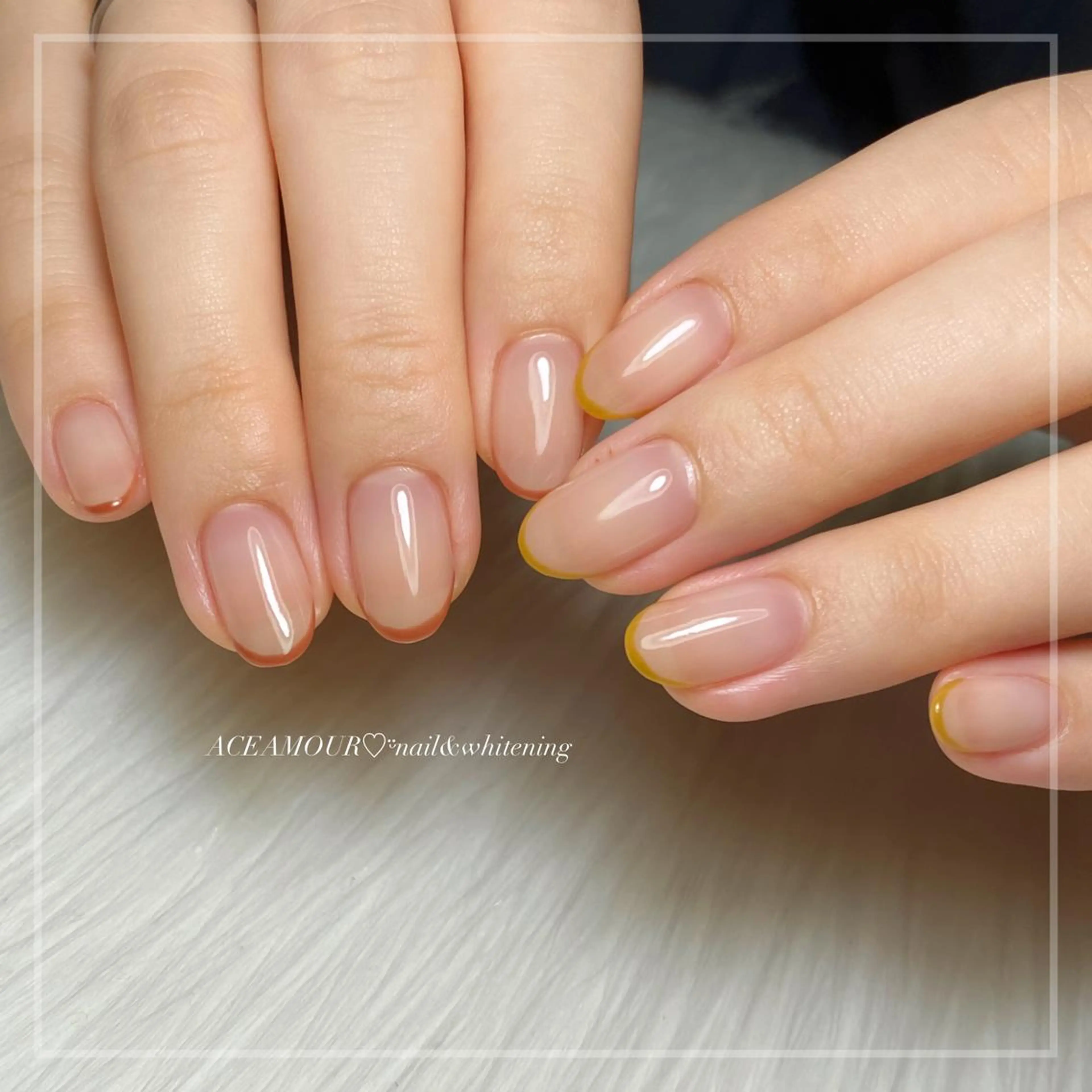 ネイル ネイル/耳つぼ /新ホワイトニングのネイルデザイン