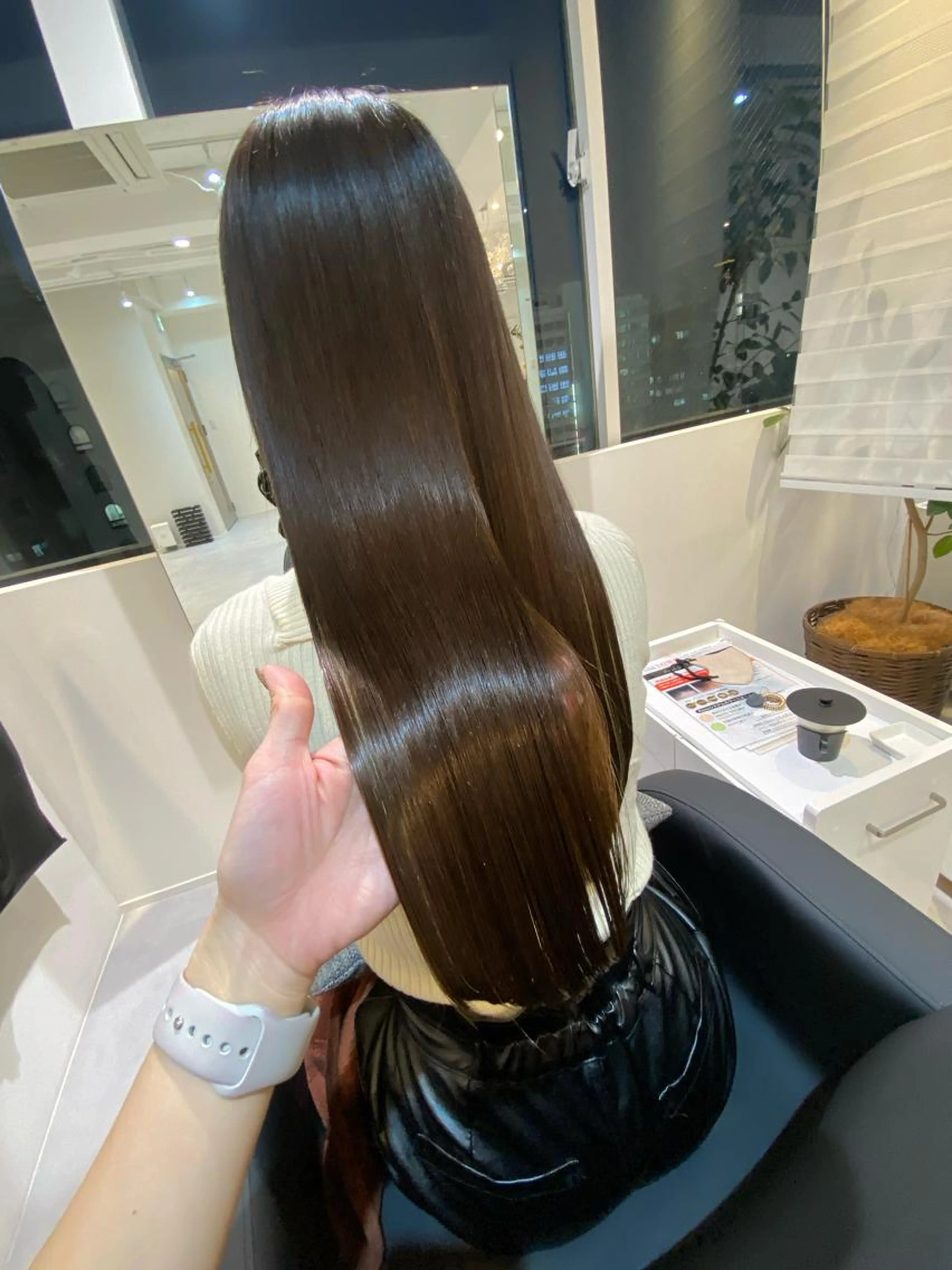 🍋整えカット+柔らかさアップ水素トリートメント+アンチエイジスパ   8660円の写真