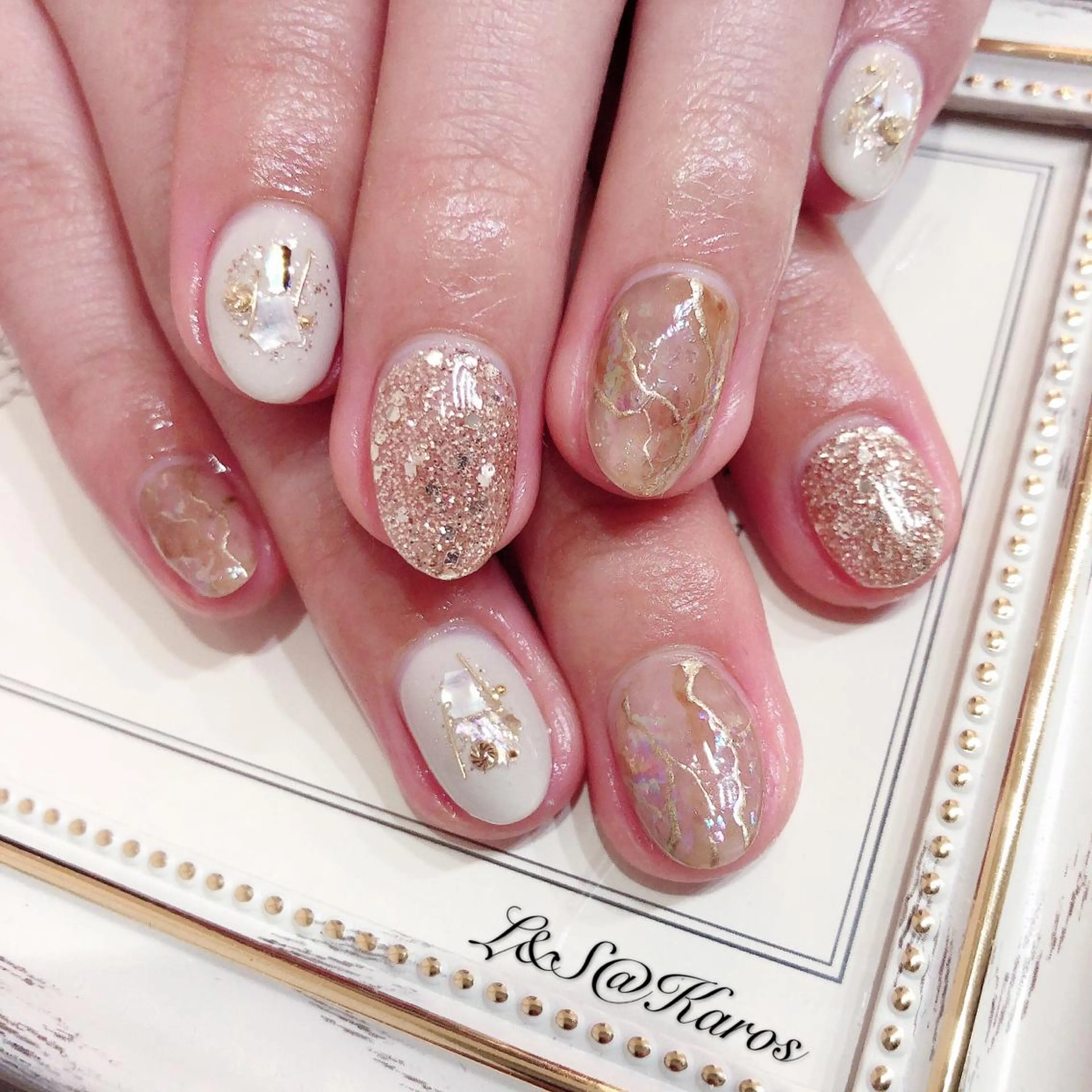 ネイル ハンドネイル L&S@ Karosのネイルデザイン