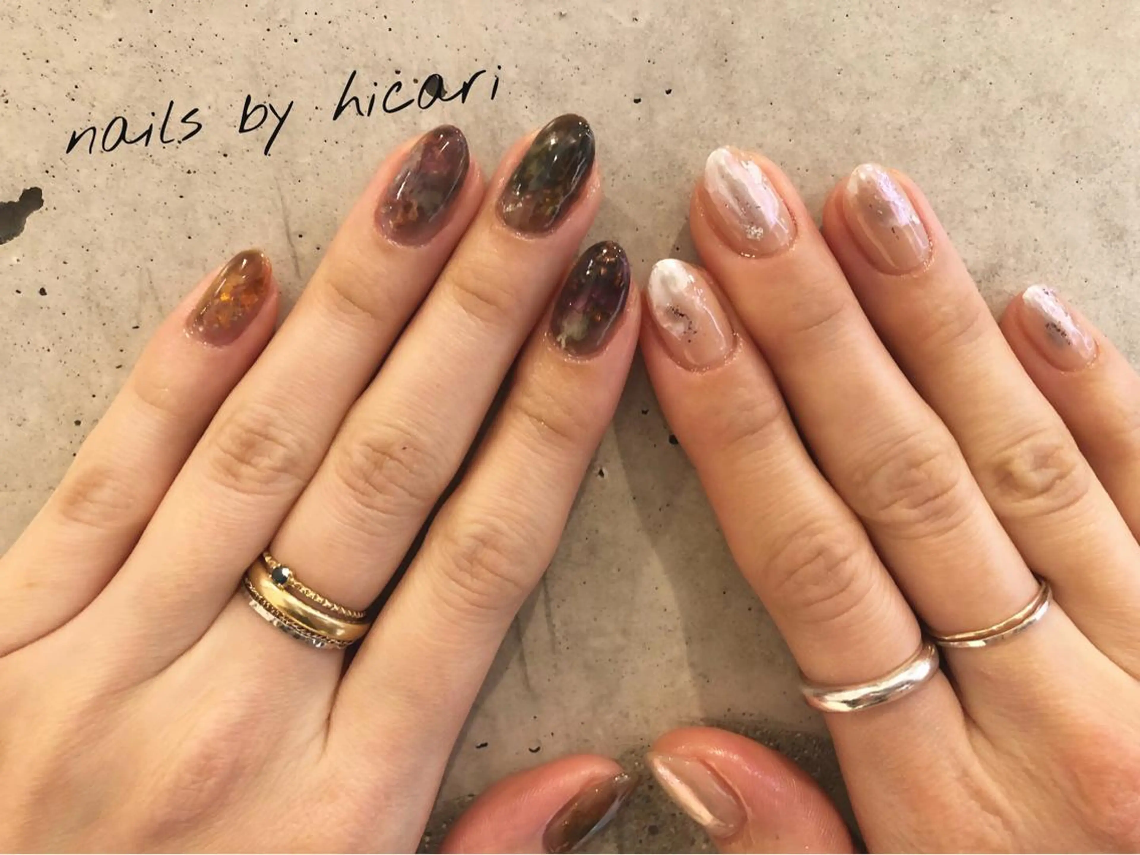 ショート カラー キッズ ネイル マツエク・マツパ illum hicariのネイルデザイン